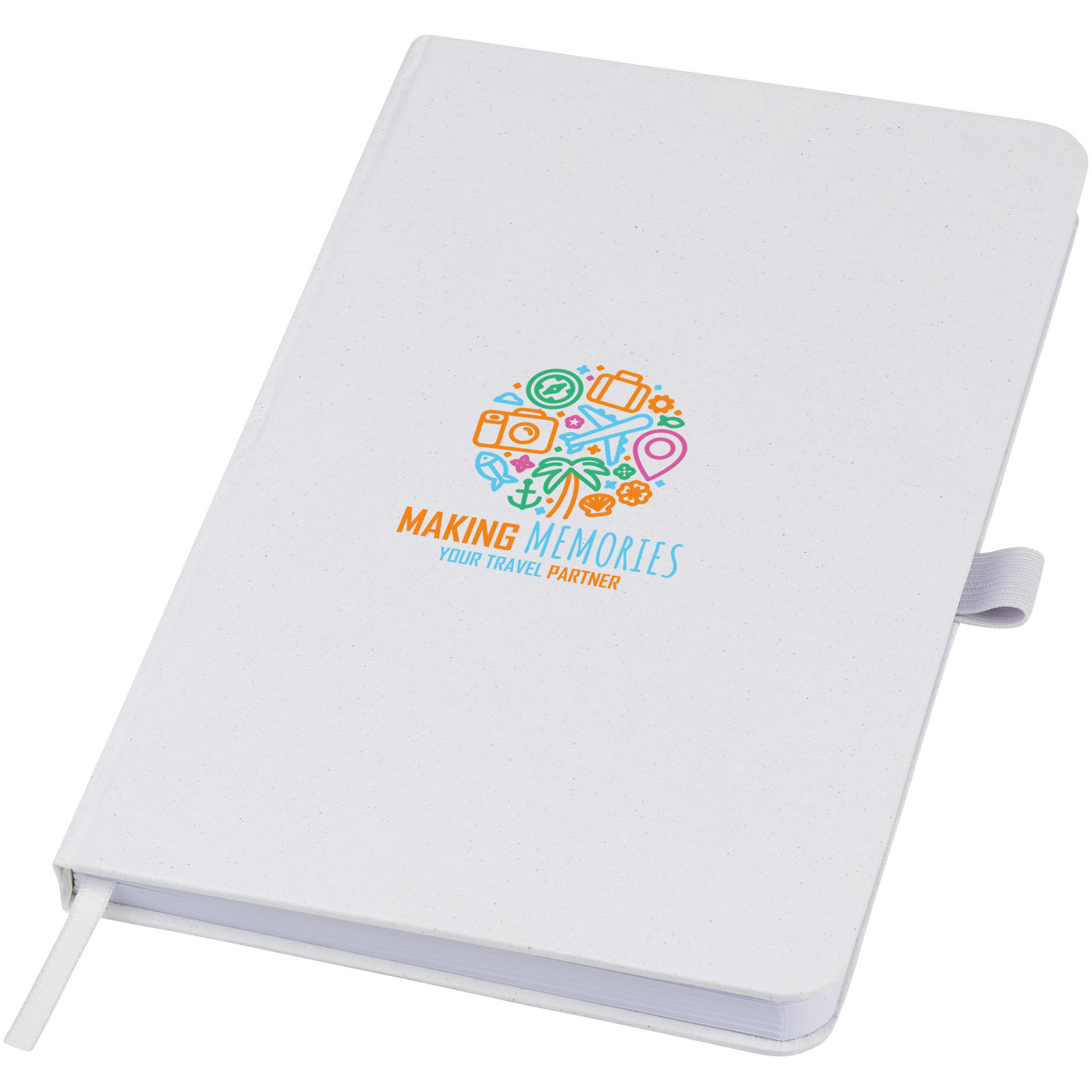 Libreta de tapa dura de papel arrugado Fabianna