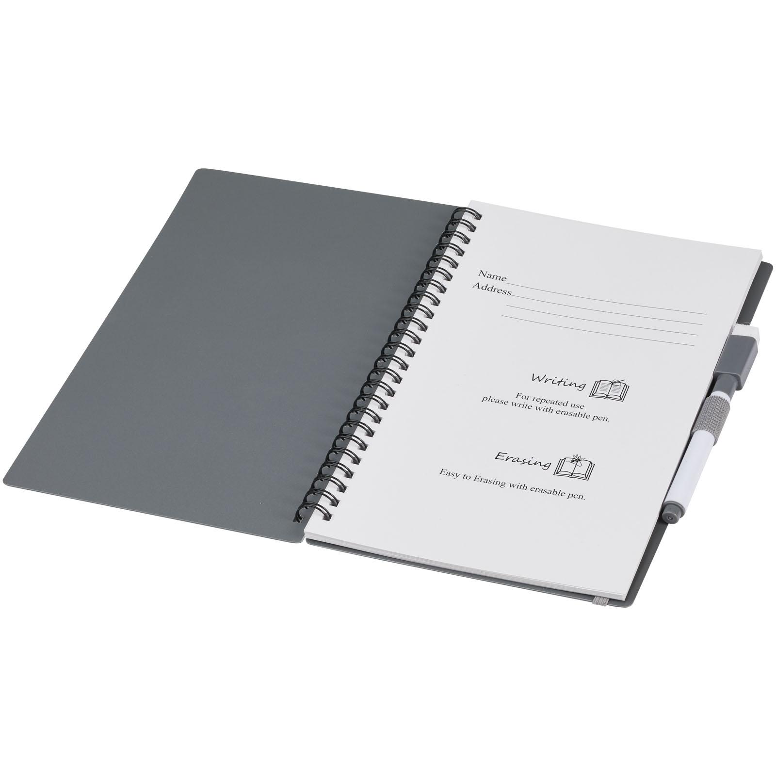 Libreta A5 reutilizable Pebbles