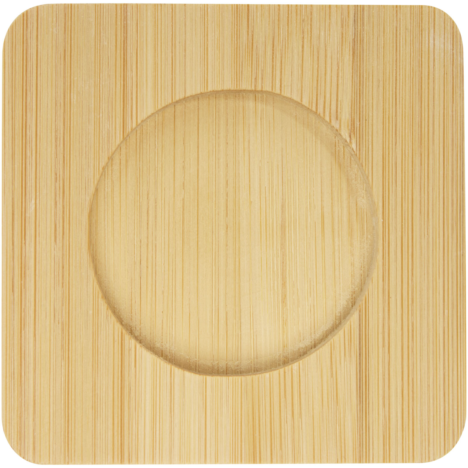 Dos tazas de vidrio de doble pared de 100 ml con posavasos de bambú Manti