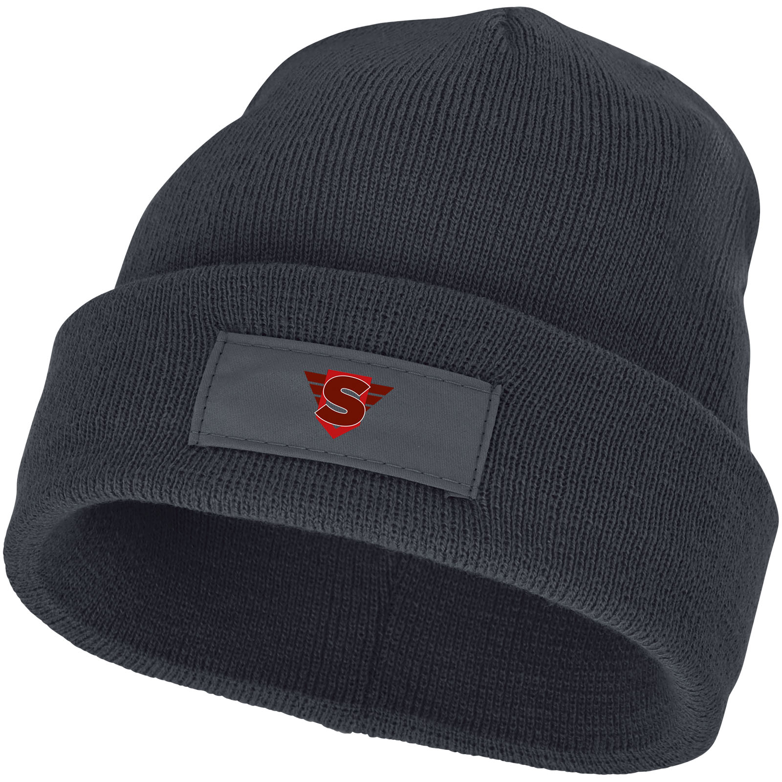 Gorro de lana con parche Boreas