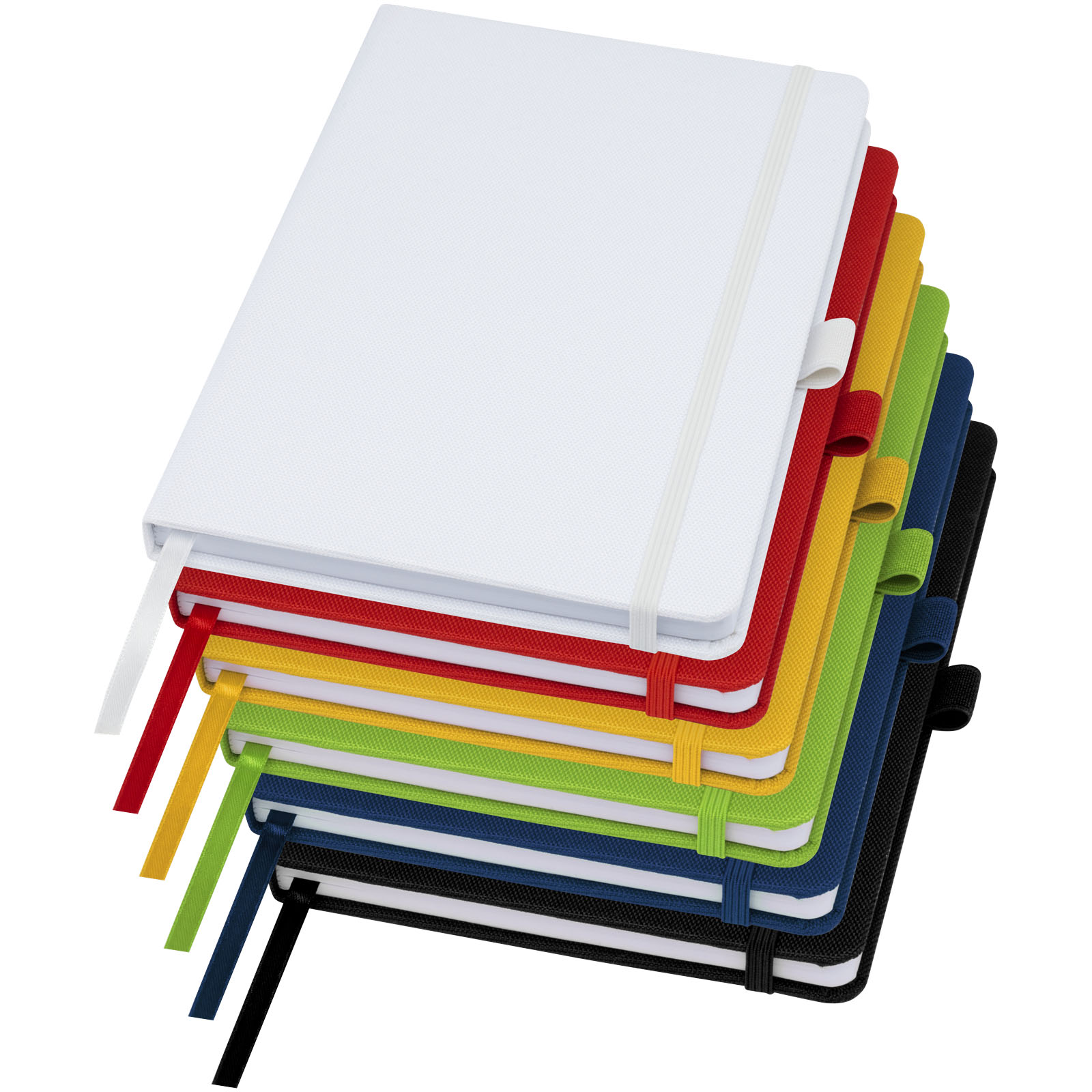 Libreta de papel reciclado A5 con tapa de PET reciclado Honua