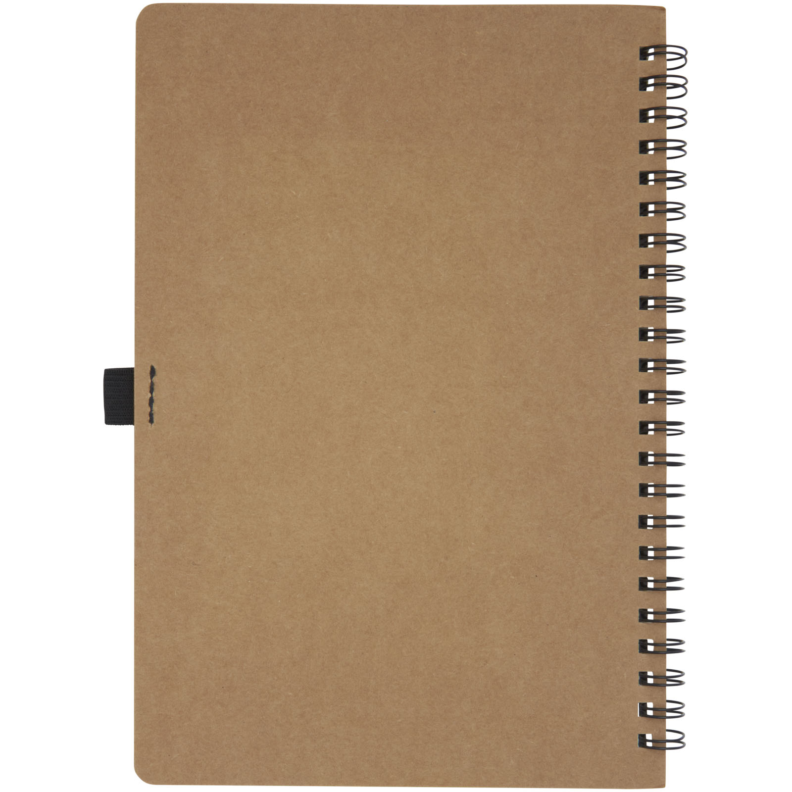 Libreta de tamaño A5 de cartón reciclado con espiral y papel de piedra Cobble