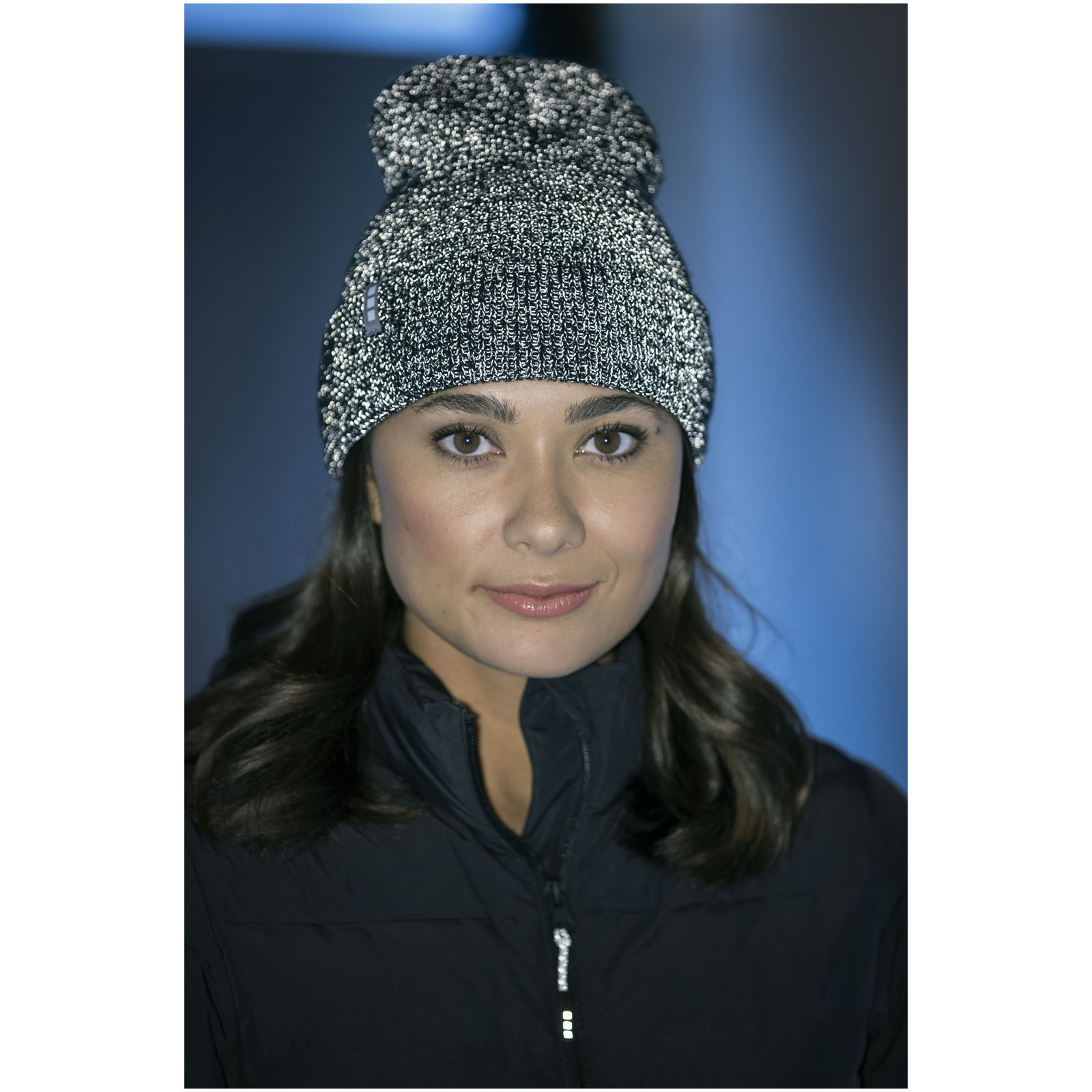 Gorro beanie reflectante Rigi