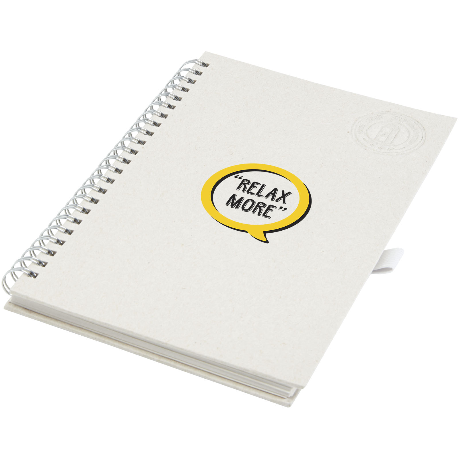 Libreta A5 con espiral fabricada a partir de cartones de leche recilados Dairy Dream