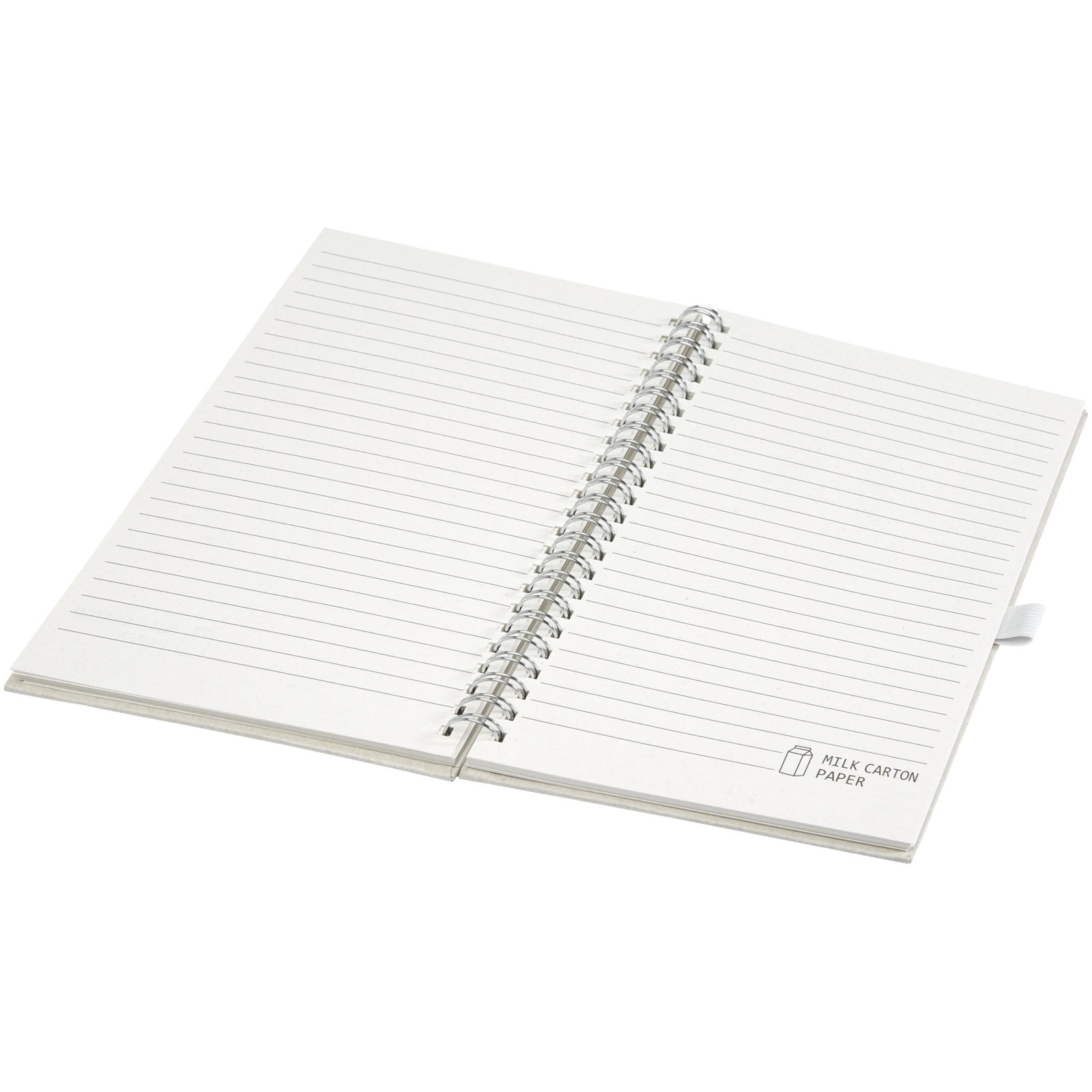 Libreta A5 con espiral fabricada a partir de cartones de leche recilados Dairy Dream