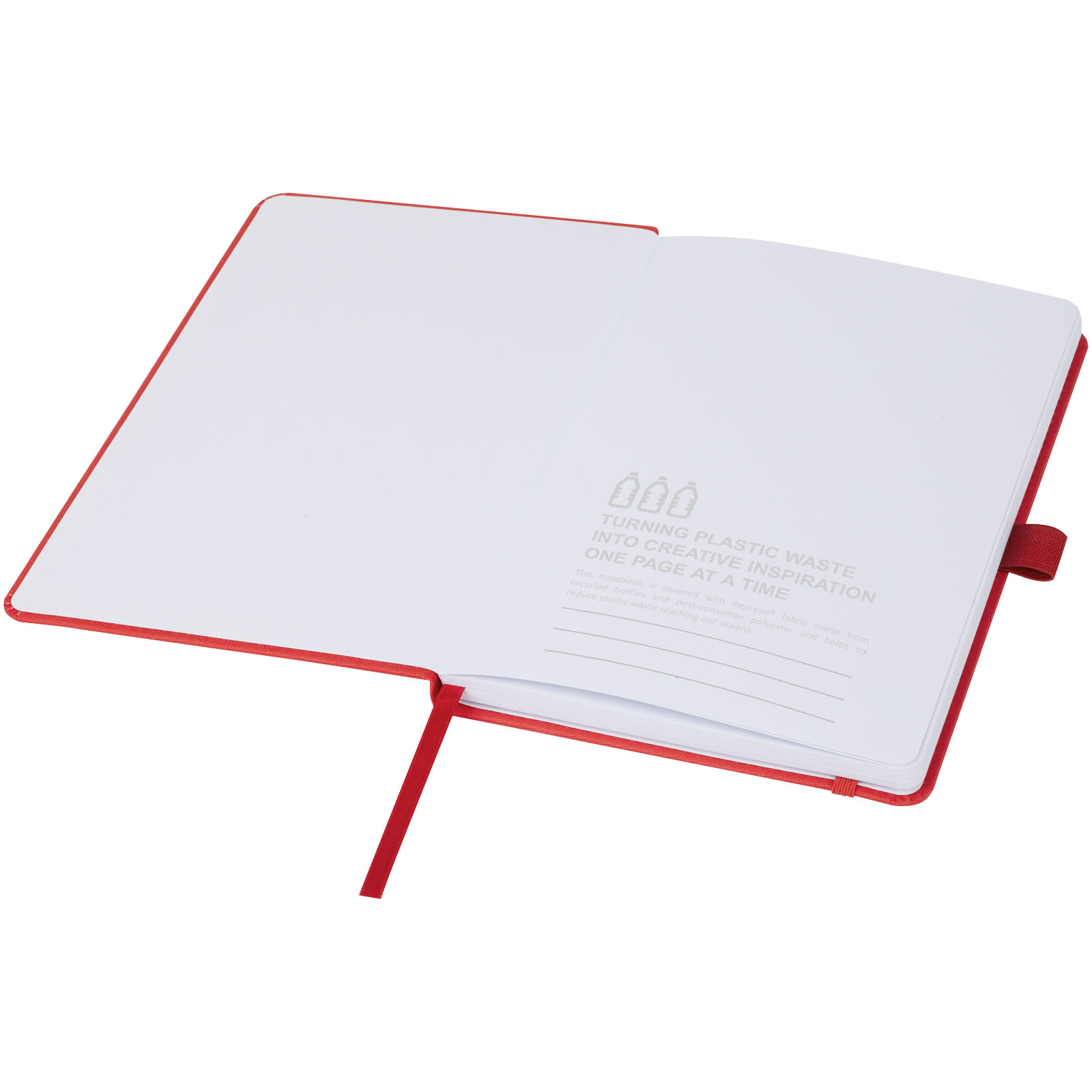 Libreta de tapa dura de plástico oceánico Thalaasa