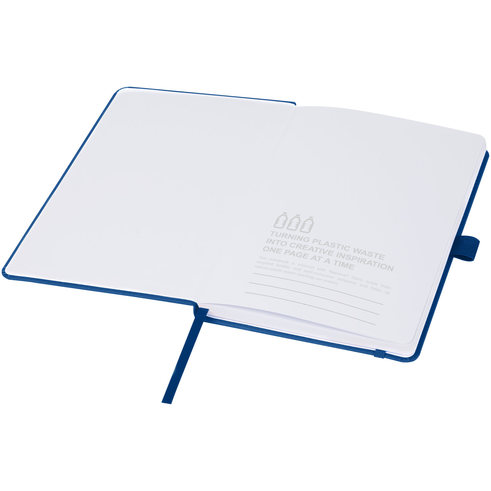 Libreta de tapa dura de plástico oceánico Thalaasa