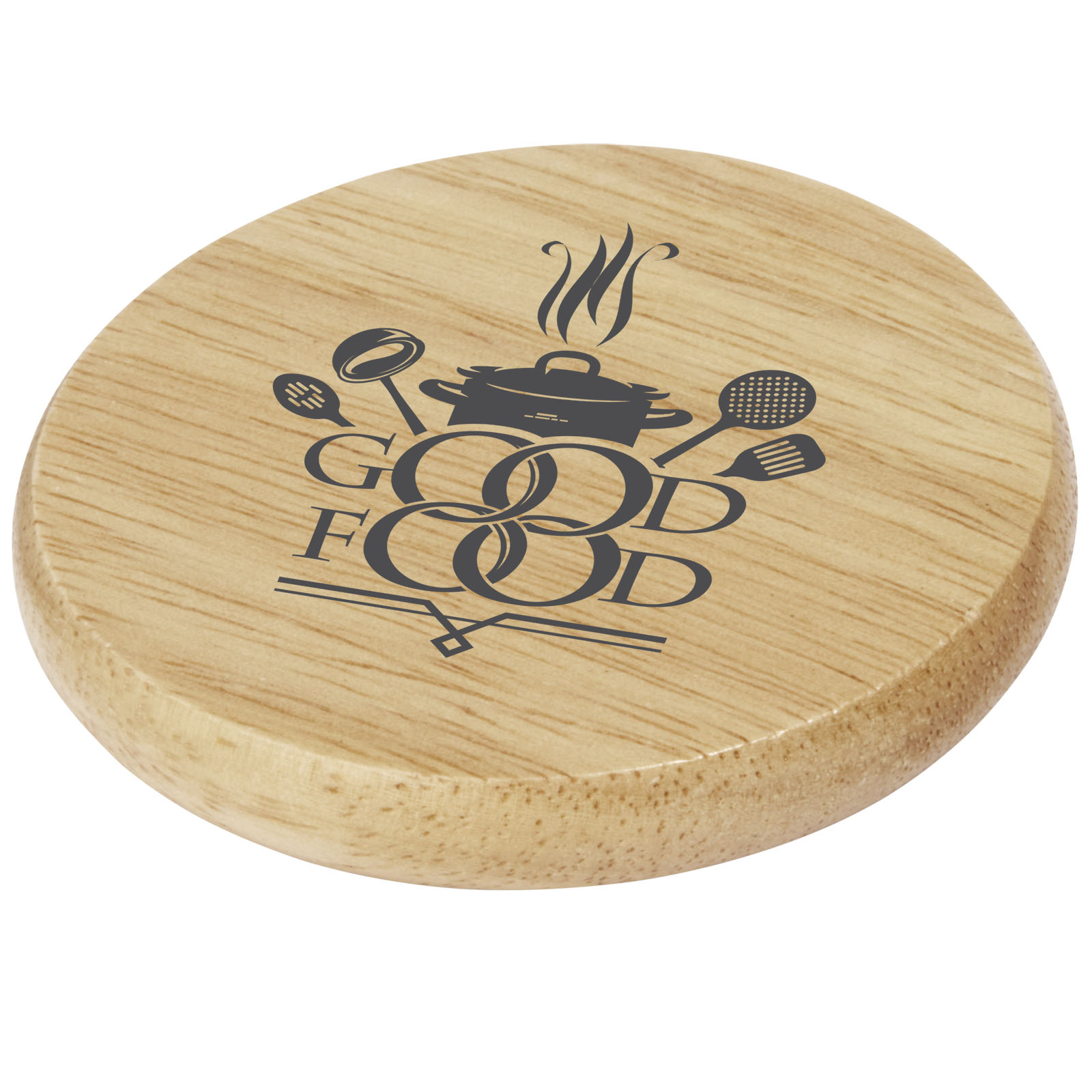 Posavasos de madera con abrebotellas Scoll