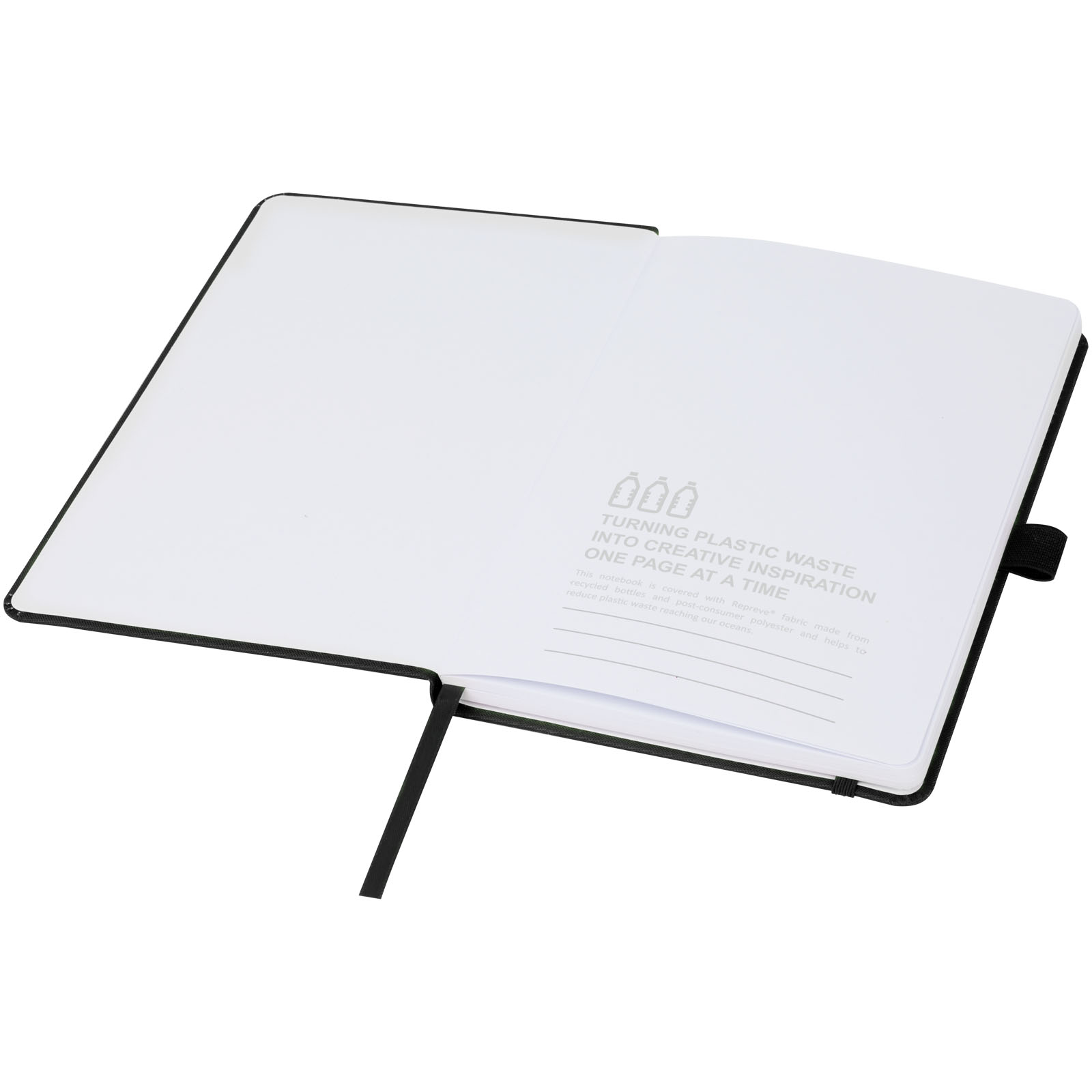 Libreta de tapa dura de plástico oceánico Thalaasa