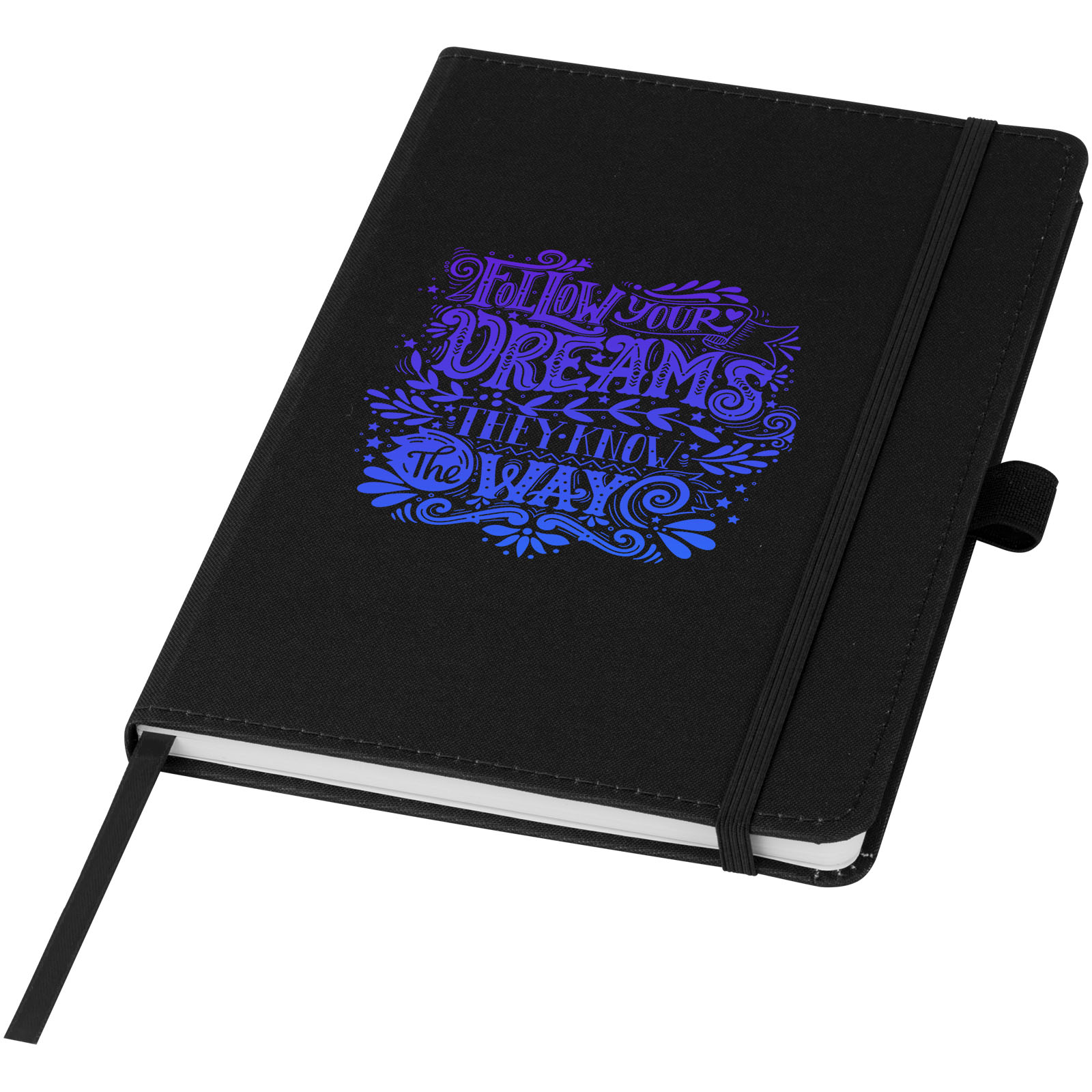 Libreta de tapa dura de plástico oceánico Thalaasa