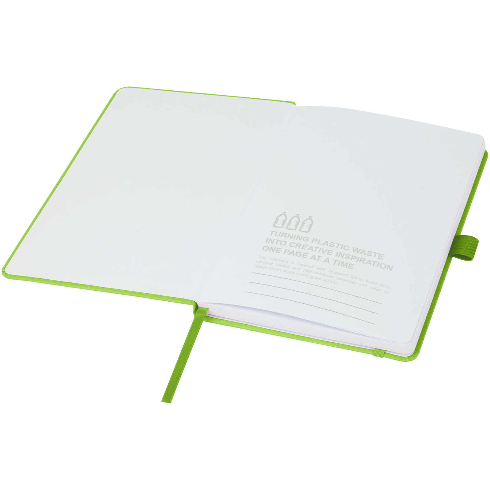 Libreta de tapa dura de plástico oceánico Thalaasa