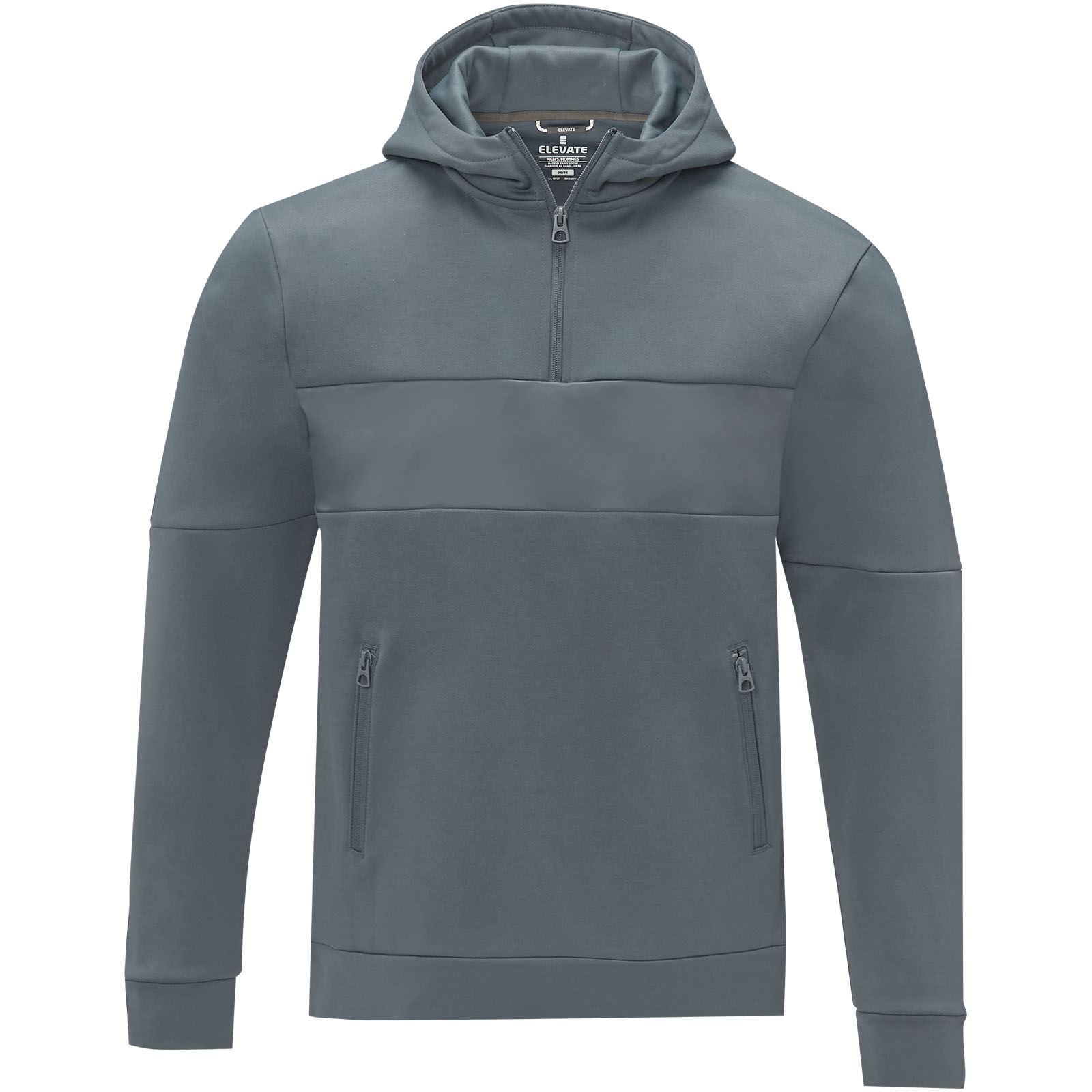 Jersey anorak con capucha con media cremallera para hombre Sayan