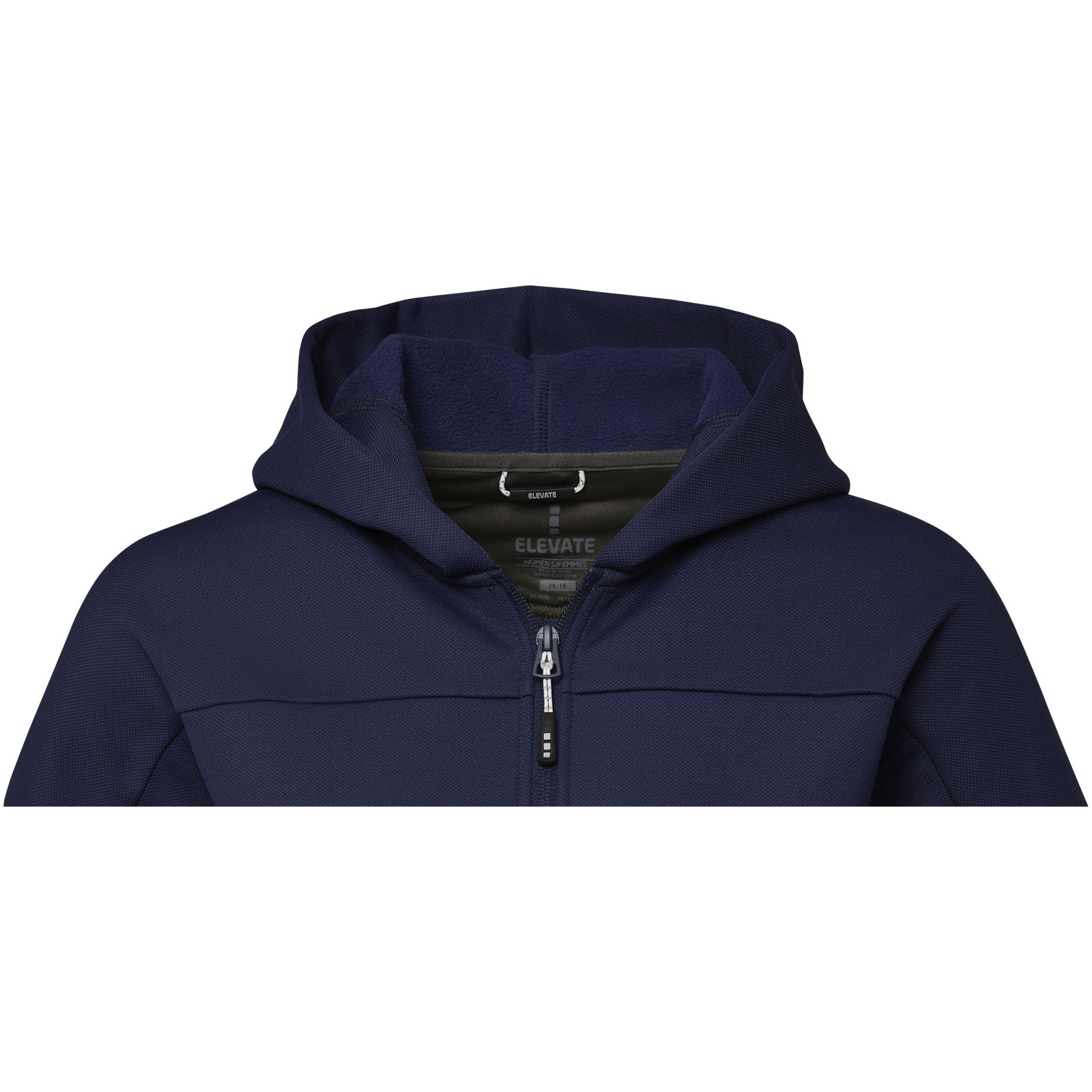 Nubia women's performance full zip knit jacket