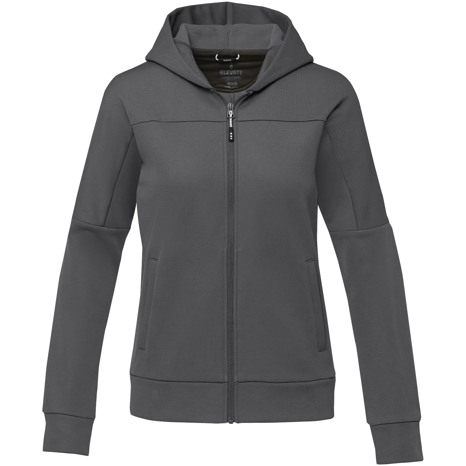 Nubia women's performance full zip knit jacket