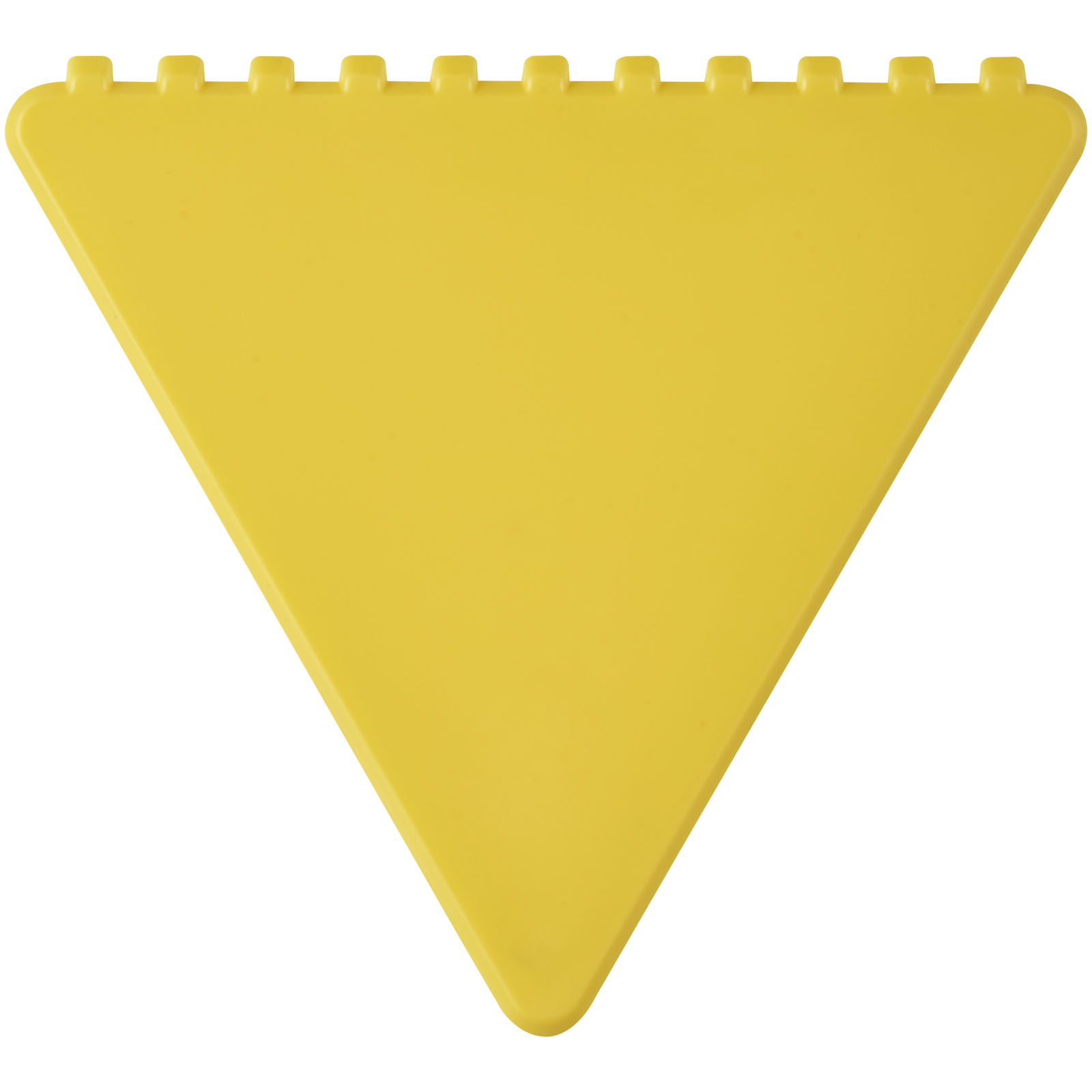 Rascador de hielo de plástico reciclado triangular Frosty