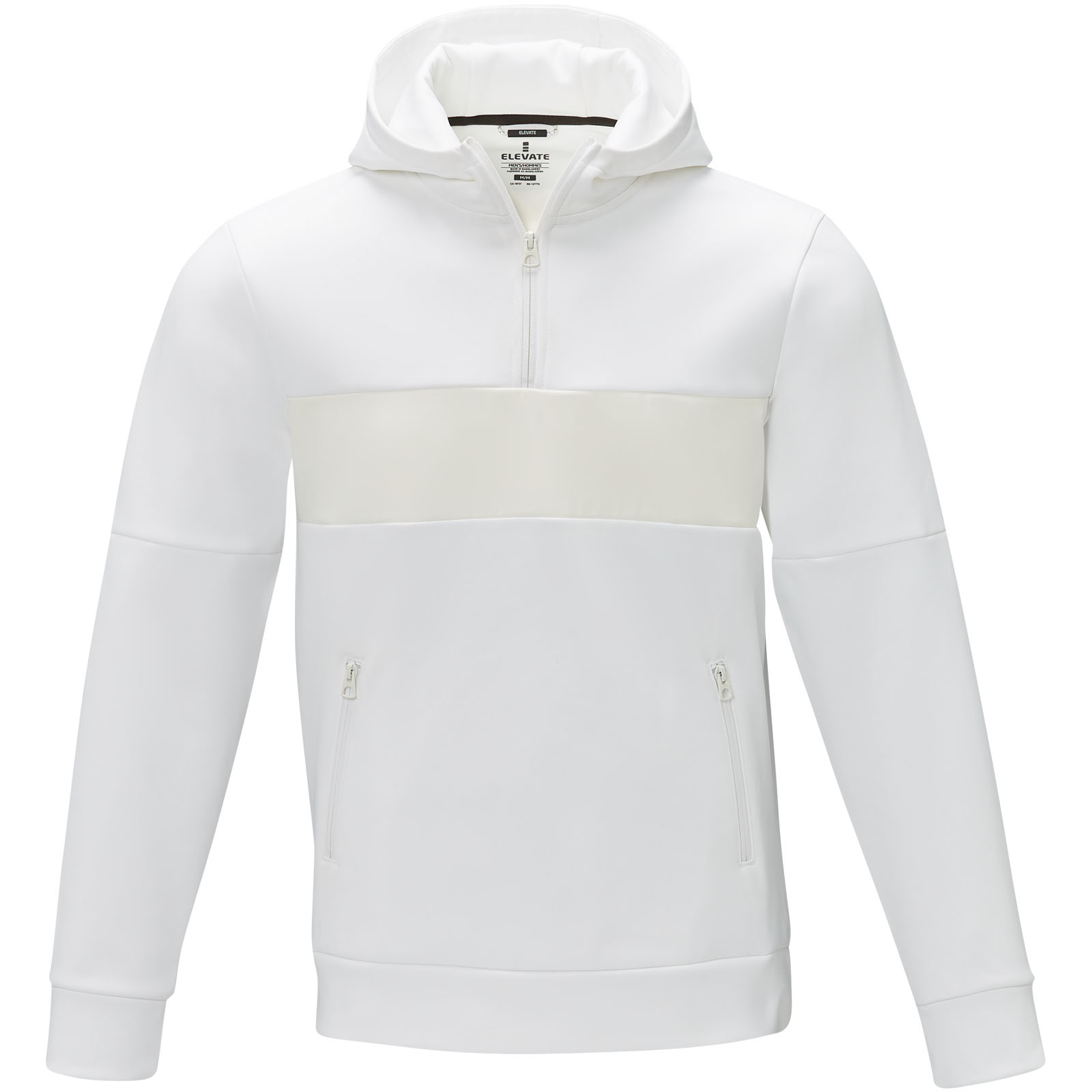 Jersey anorak con capucha con media cremallera para hombre Sayan