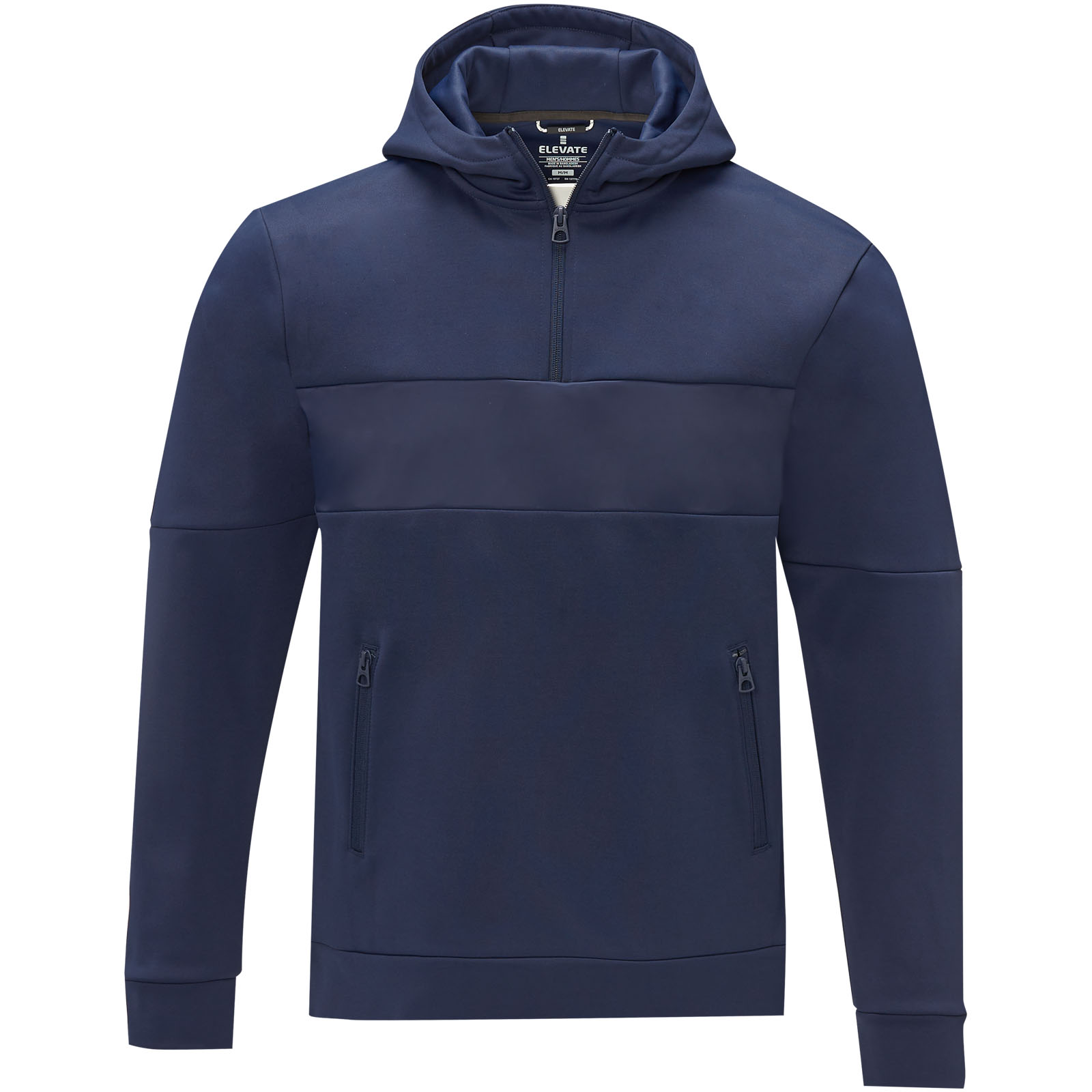 Jersey anorak con capucha con media cremallera para hombre Sayan