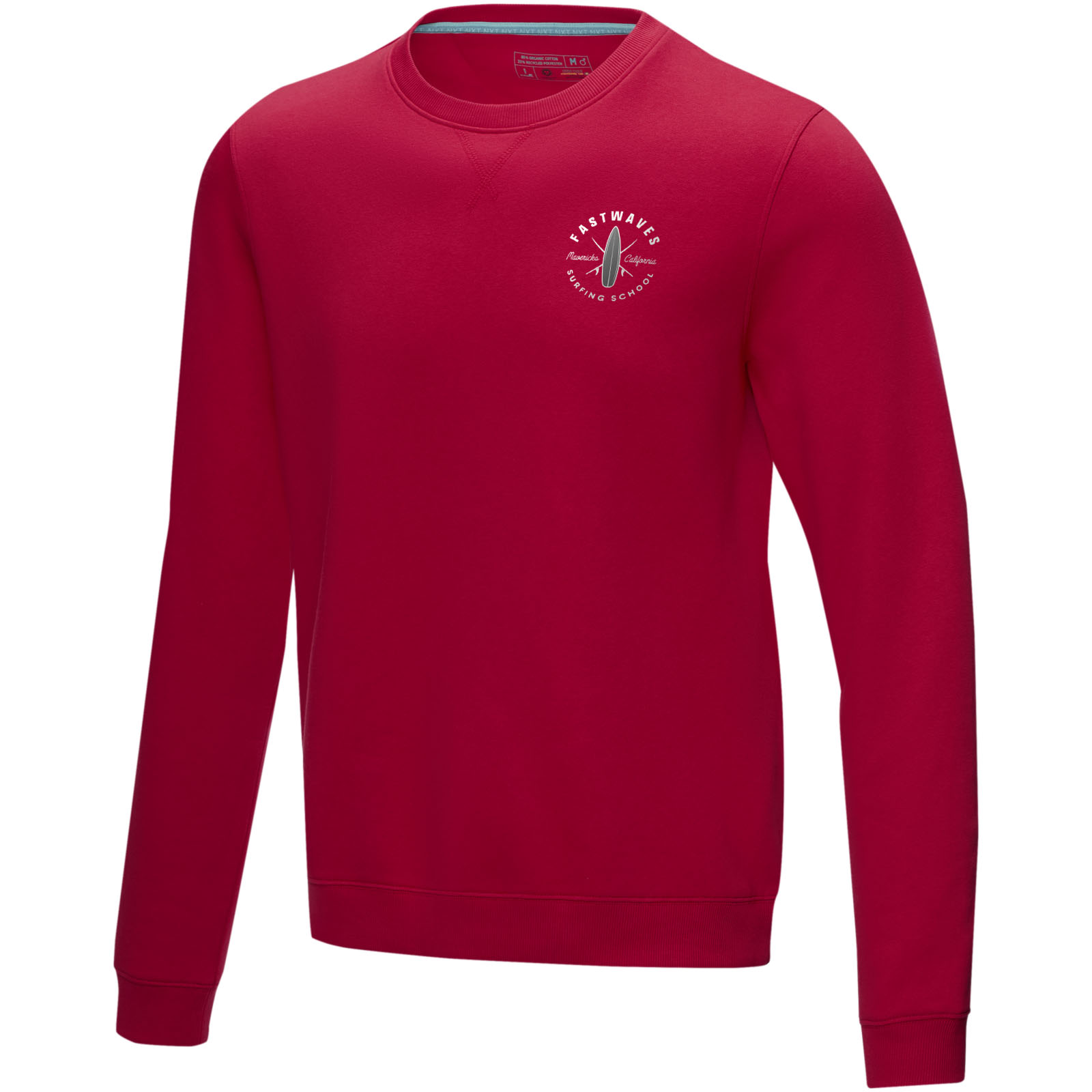 Jersey de cuello redondo orgánico para hombre Jasper