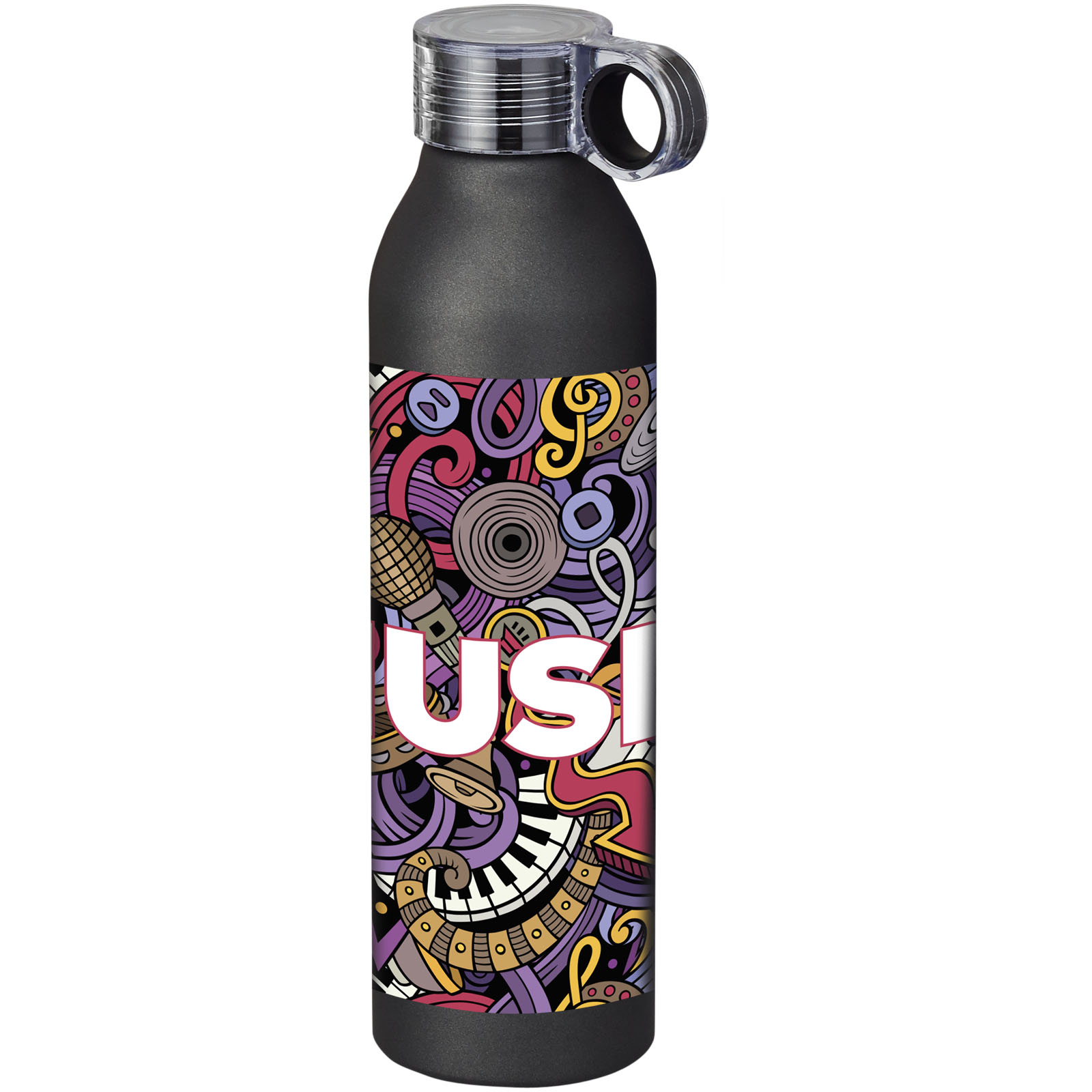 Botella de aluminio de 650 ml Grom