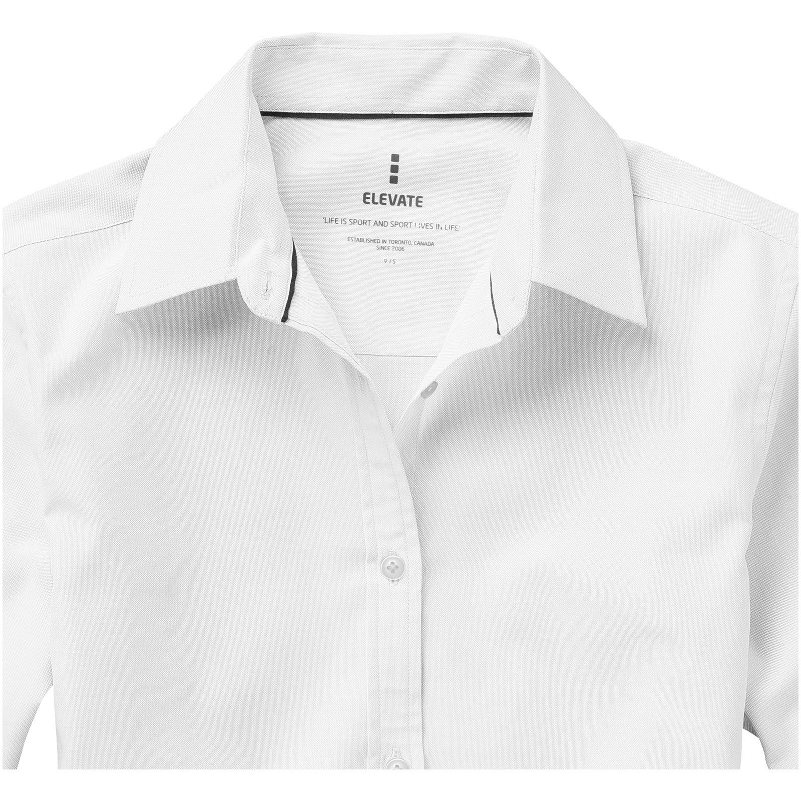 Camisa tipo Oxford de manga larga de mujer Vaillant