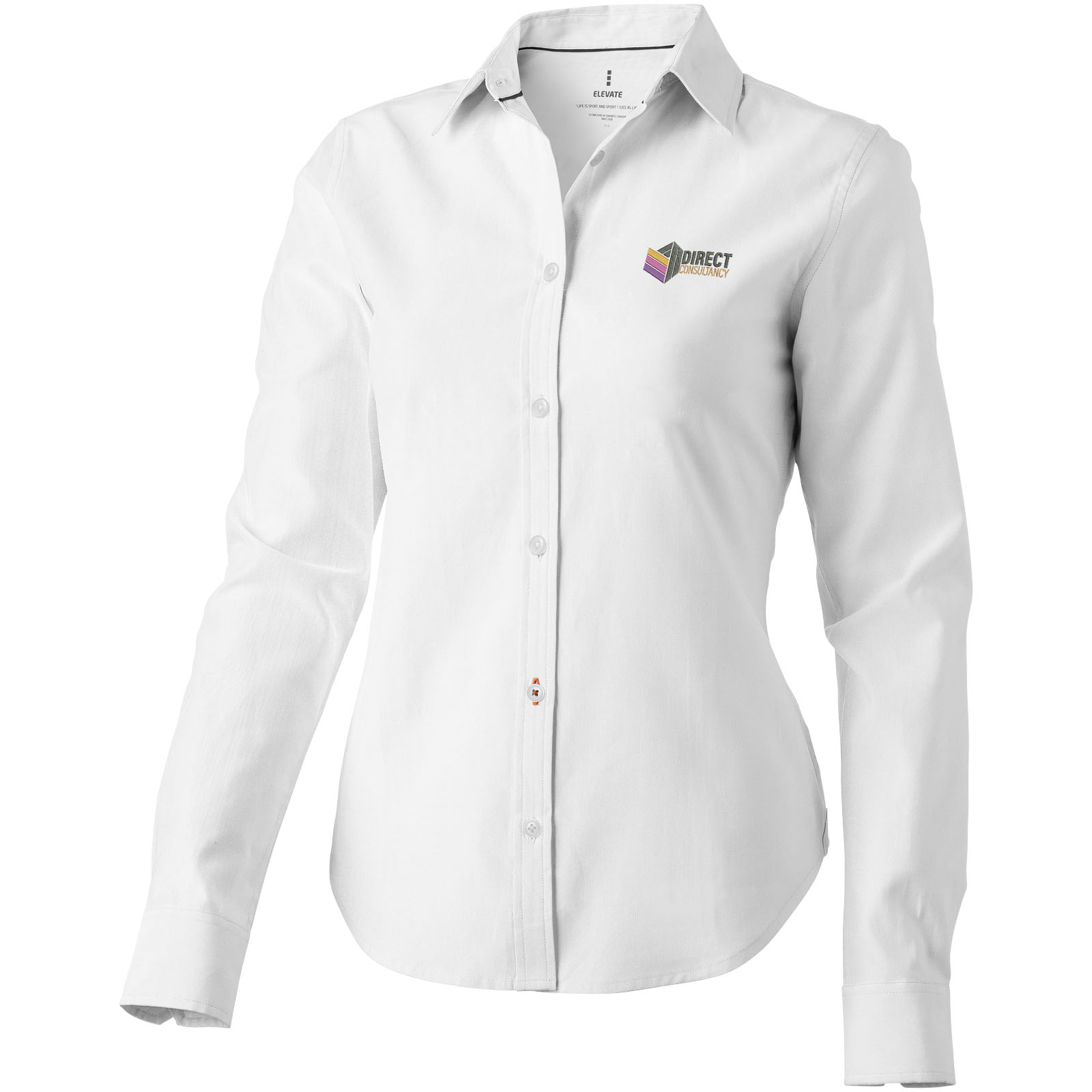 Camisa tipo Oxford de manga larga de mujer Vaillant
