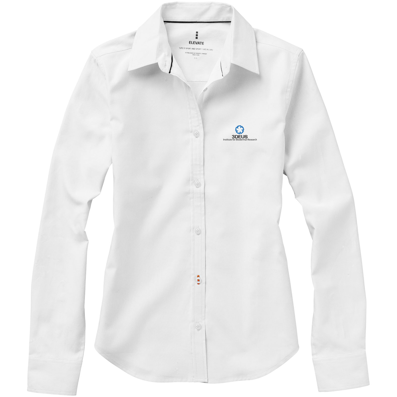 Camisa tipo Oxford de manga larga de mujer Vaillant