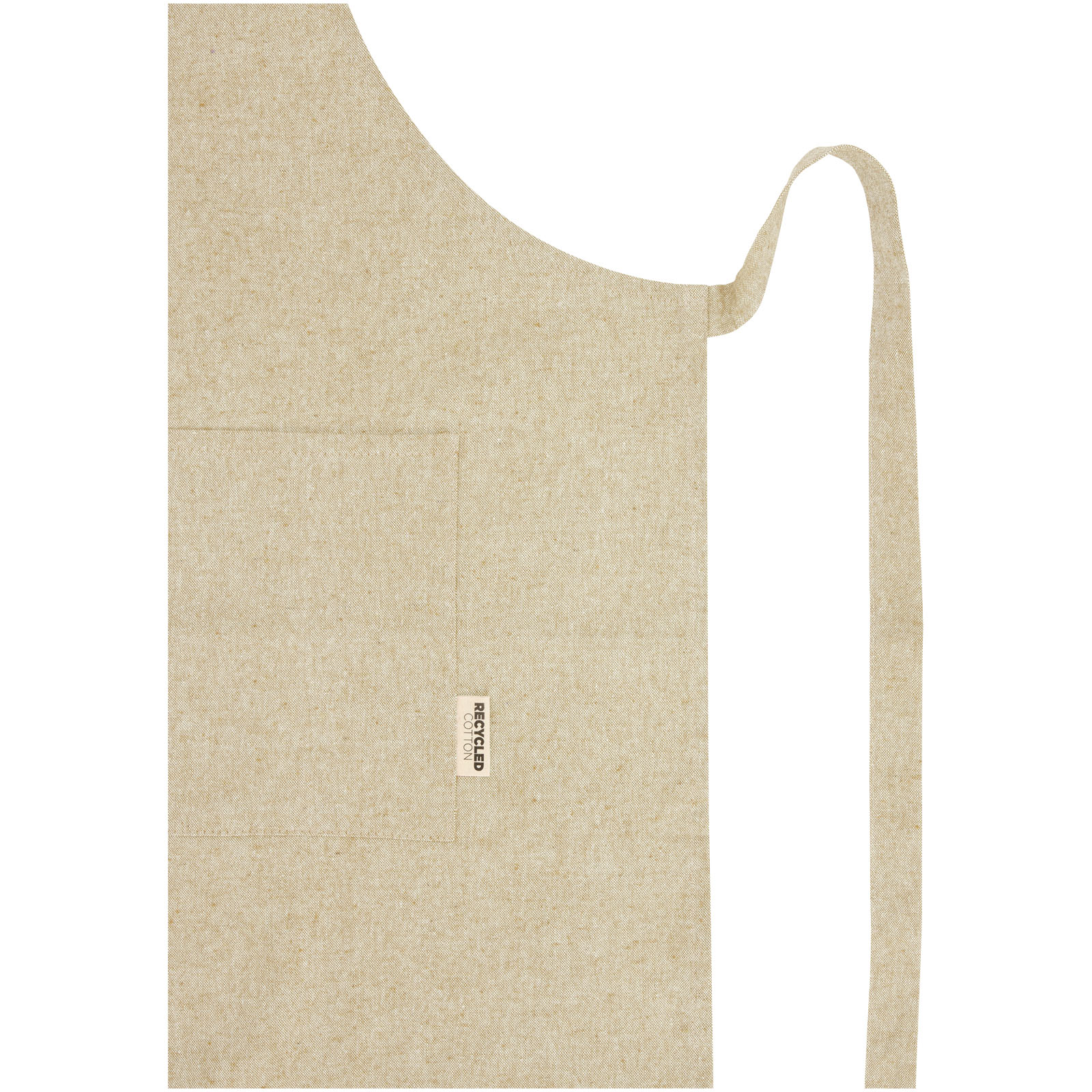 Delantal de algodón reciclado de 200 g/m² Pheebs
