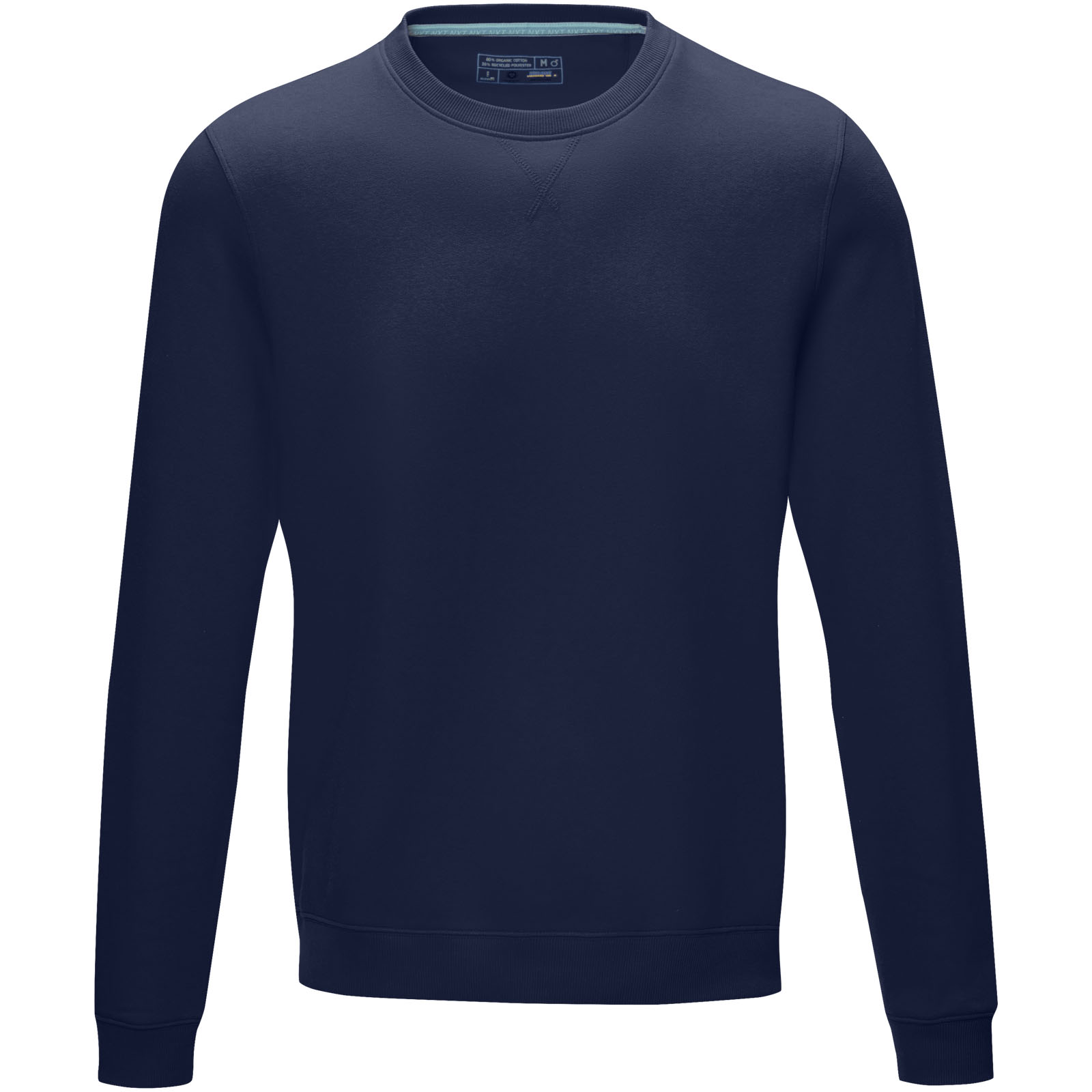 Jersey de cuello redondo orgánico para hombre Jasper