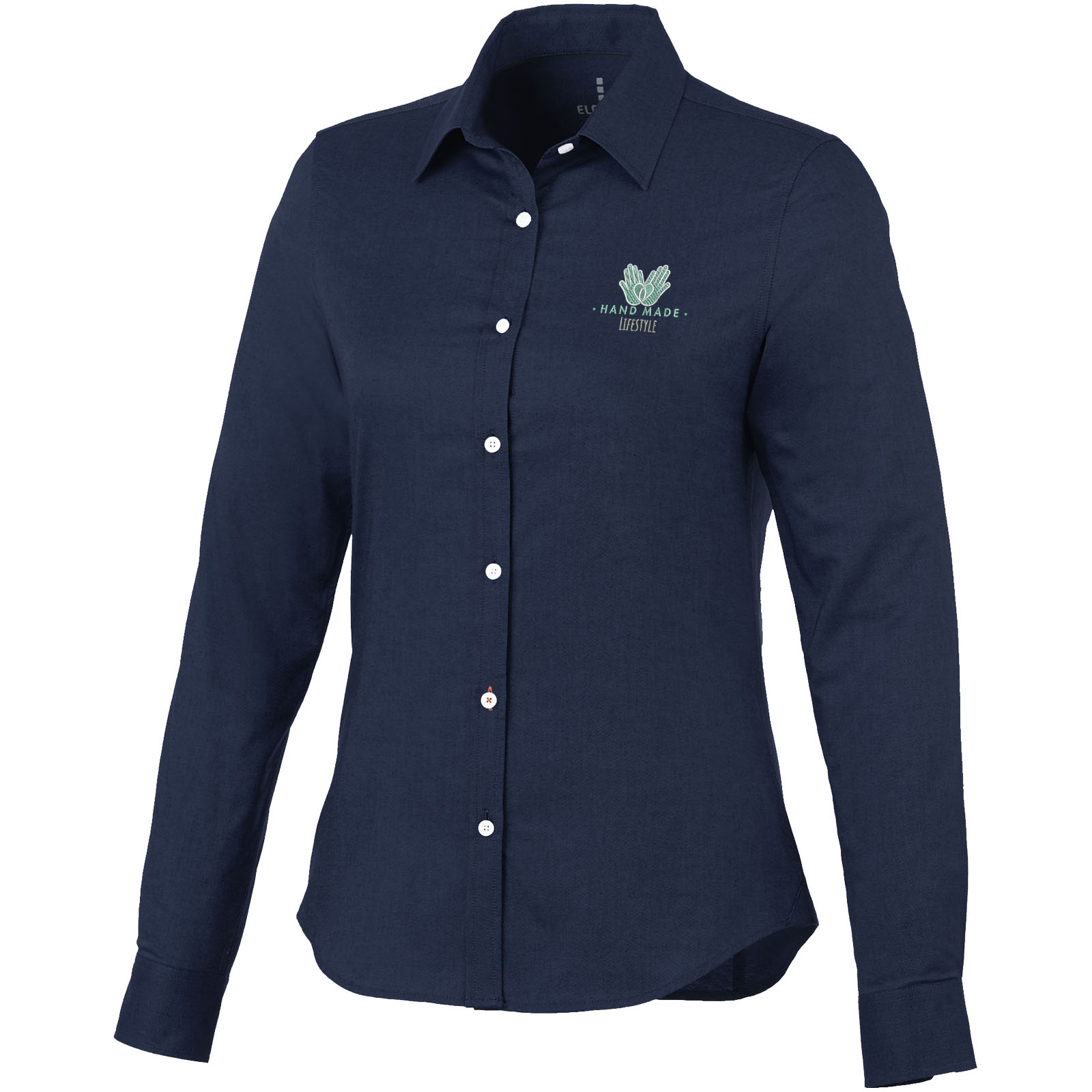 Camisa tipo Oxford de manga larga de mujer Vaillant