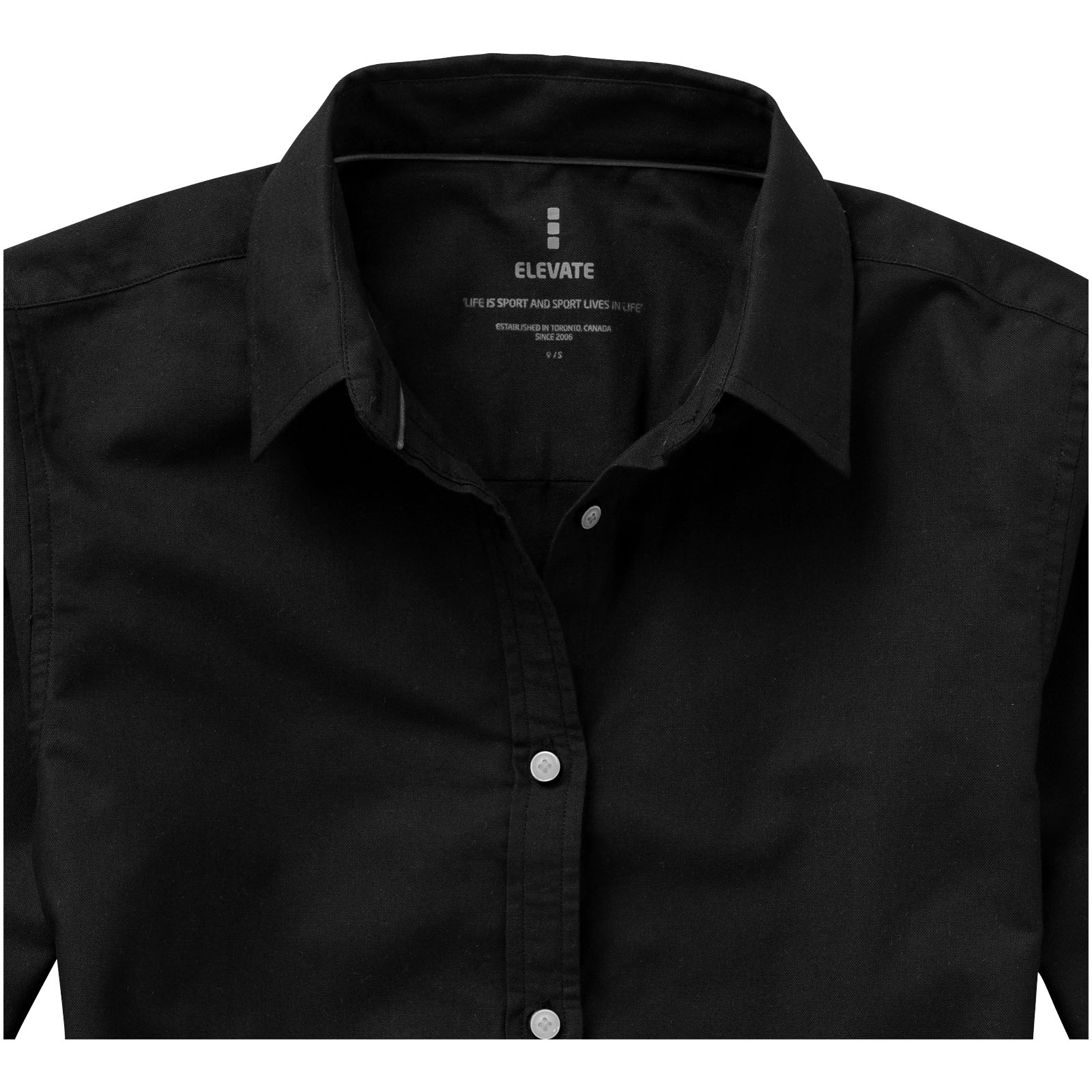 Camisa tipo Oxford de manga larga de mujer Vaillant