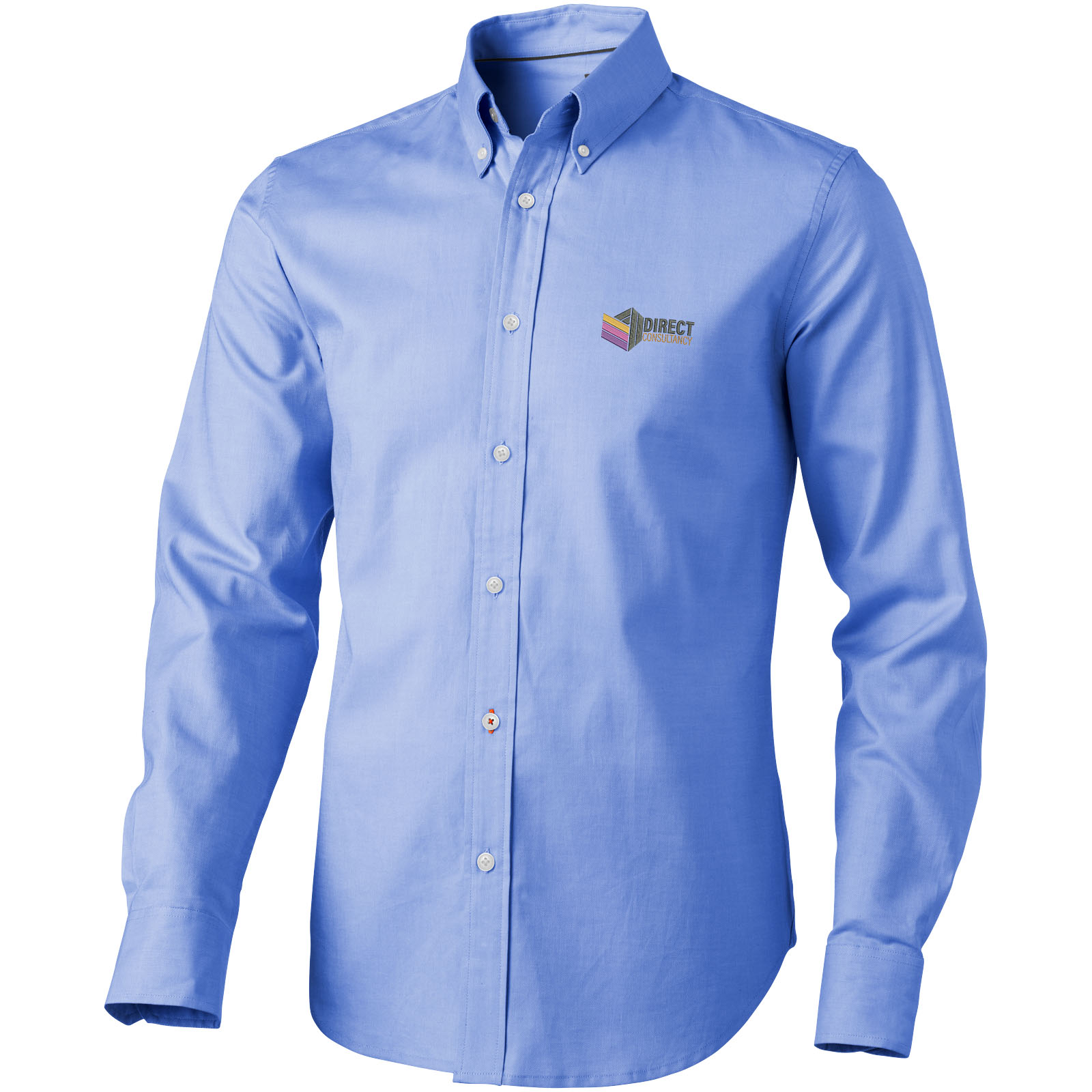 Camisa tipo Oxford de manga larga para hombre Vaillant