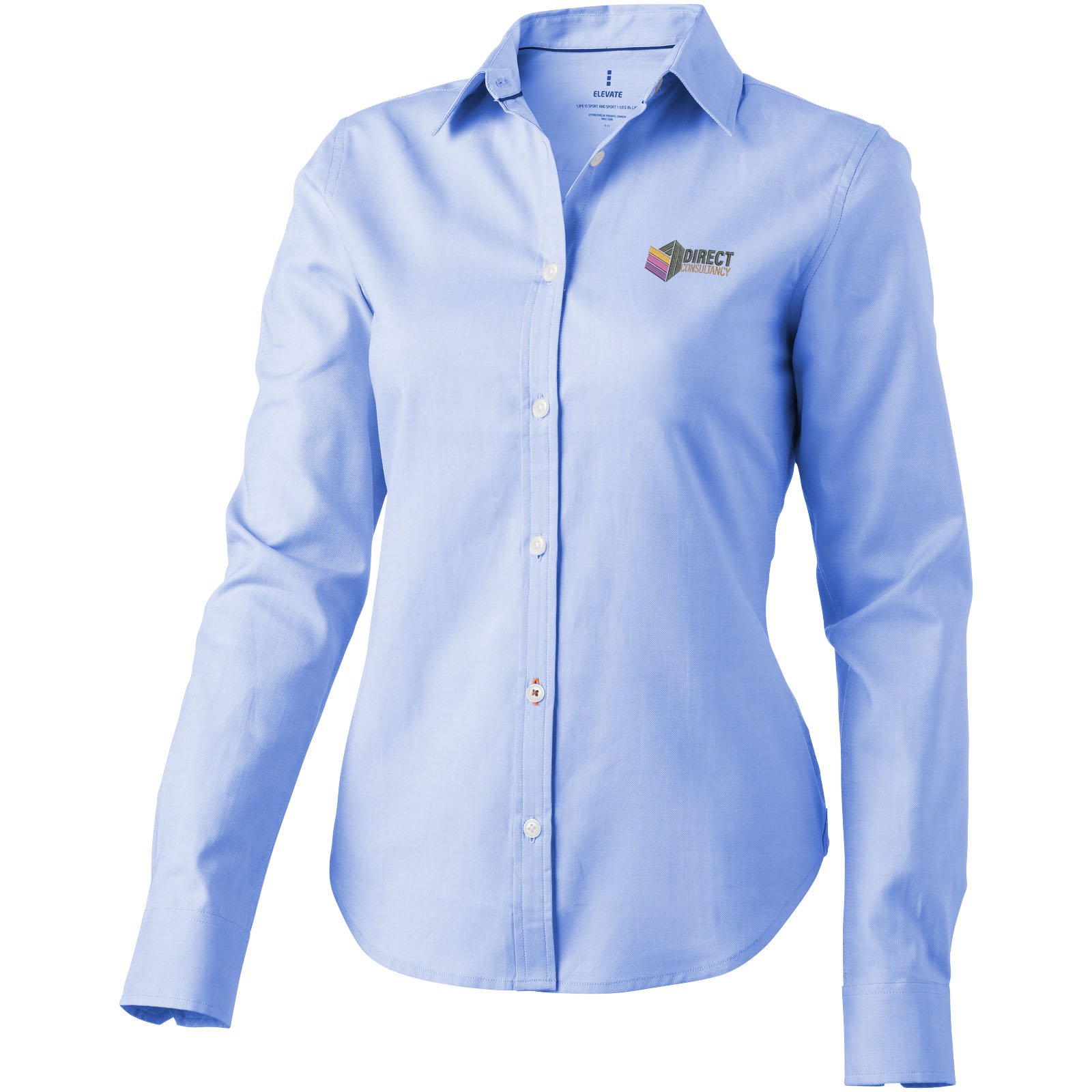 Camisa tipo Oxford de manga larga de mujer Vaillant