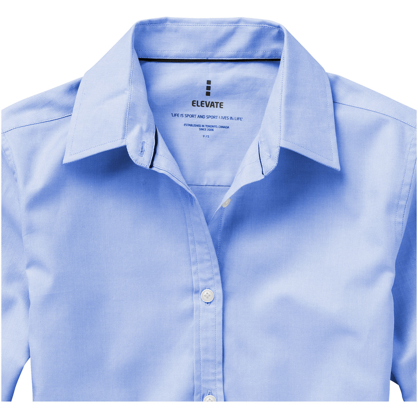 Camisa tipo Oxford de manga larga de mujer Vaillant