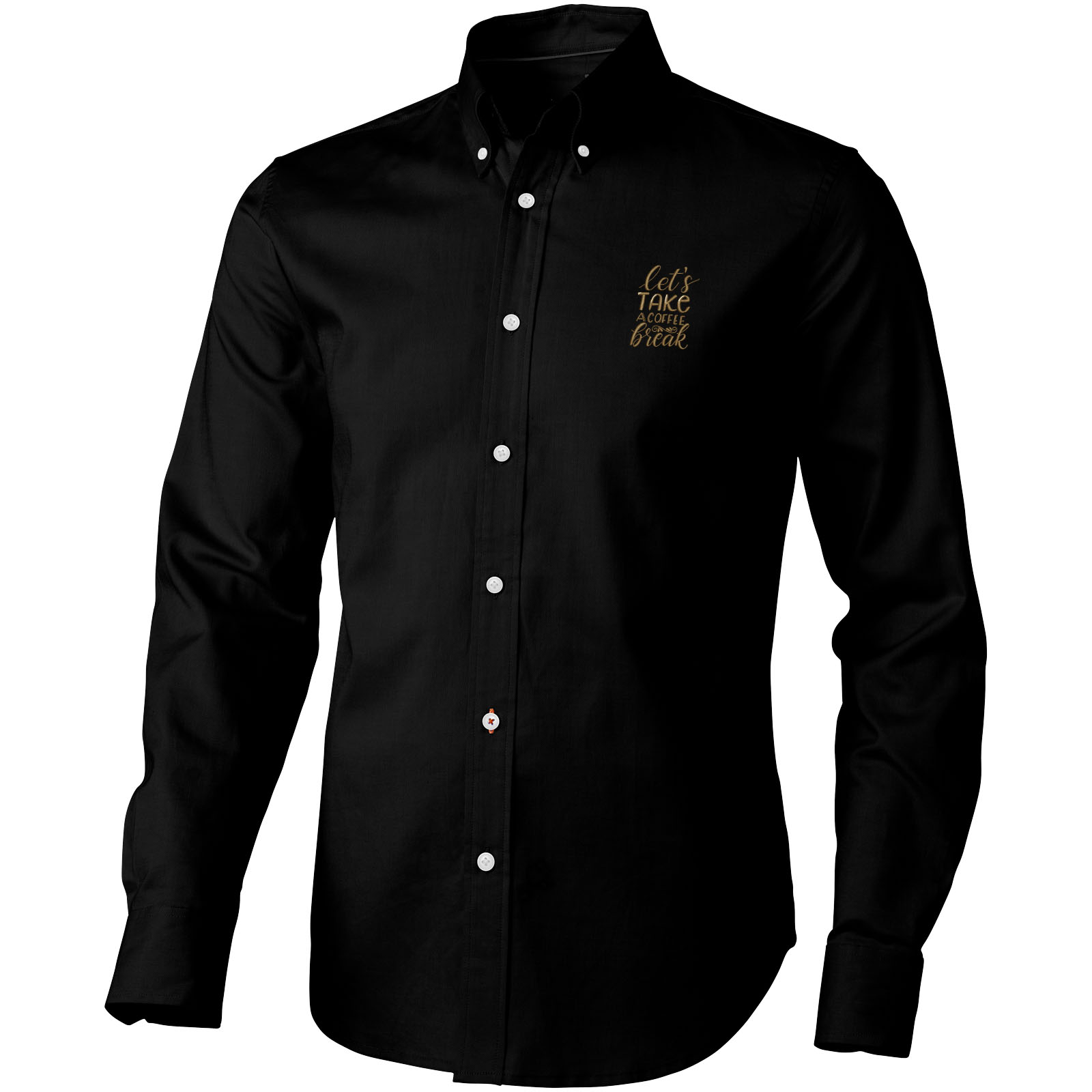 Camisa tipo Oxford de manga larga para hombre Vaillant
