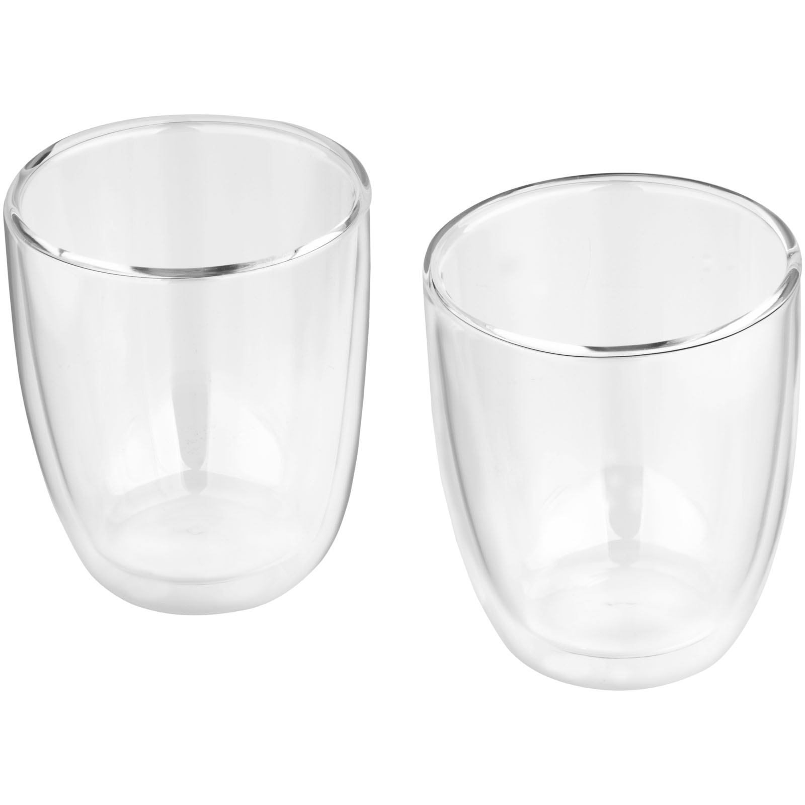 Set de 2 vasos de vidrio Boda