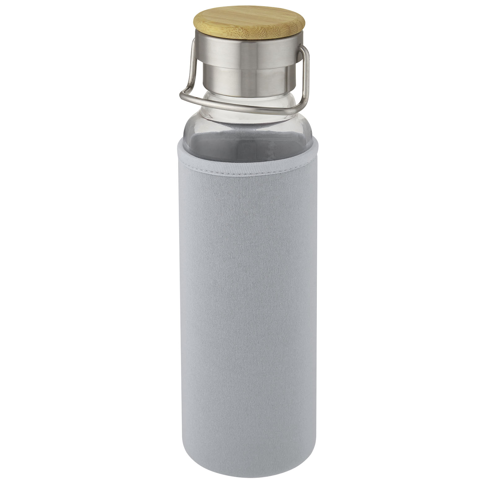 Botella de vidrio borosilicato con funda de neopreno de 660 ml Thor