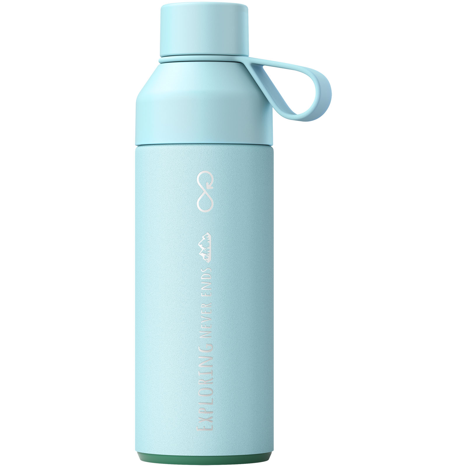 Botella de agua con aislamiento al vacío de 500 ml Ocean Bottle