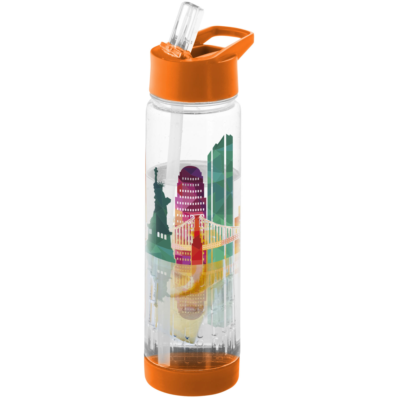 Botella de Tritan™ de 740 ml con infusor Tutti-frutti