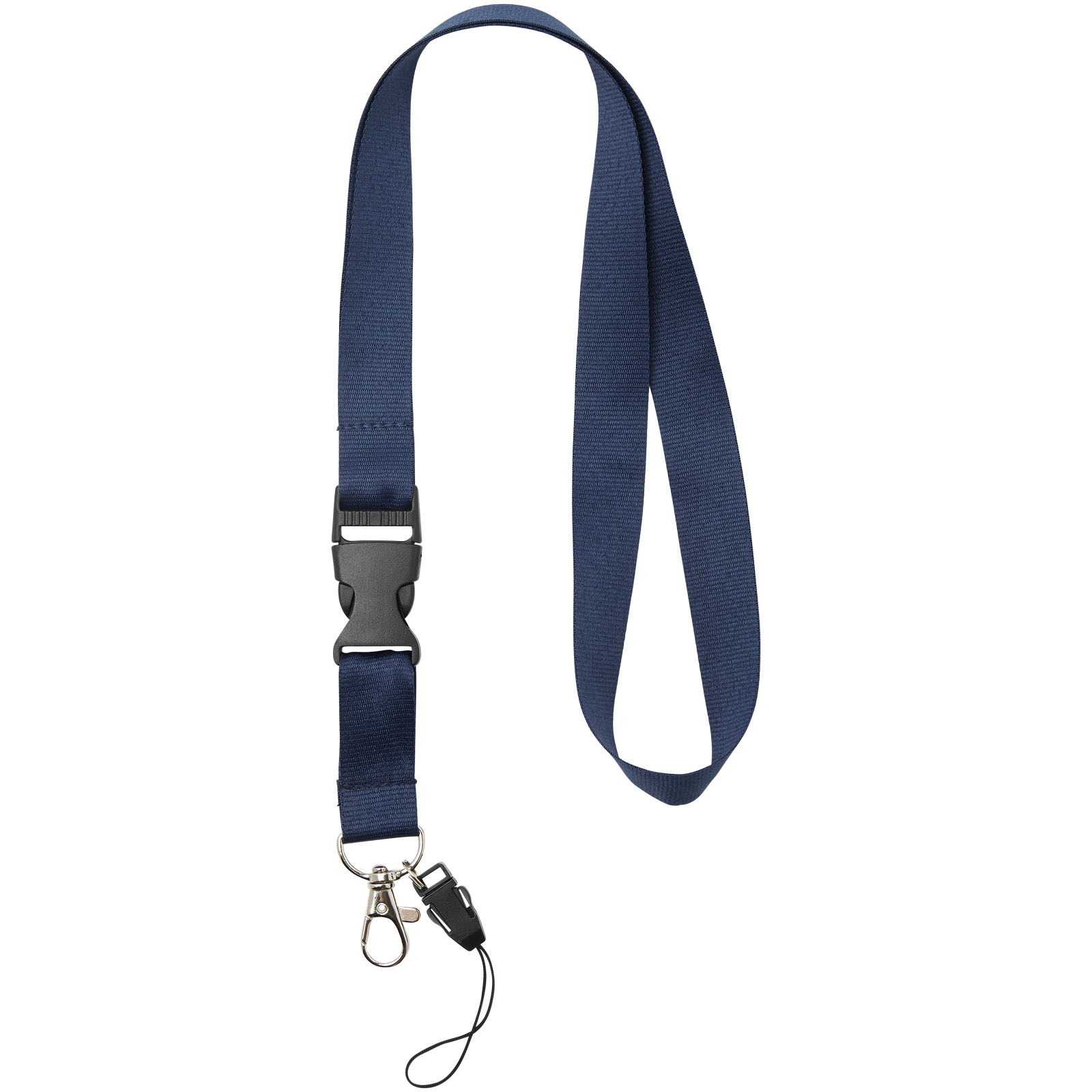 Lanyard con hebilla separable y enganche para móvil Sagan