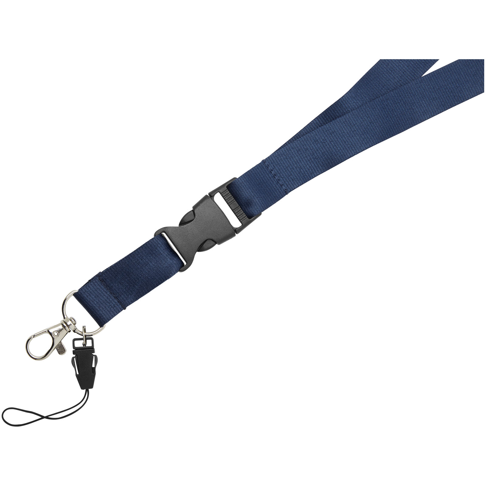 Lanyard con hebilla separable y enganche para móvil Sagan