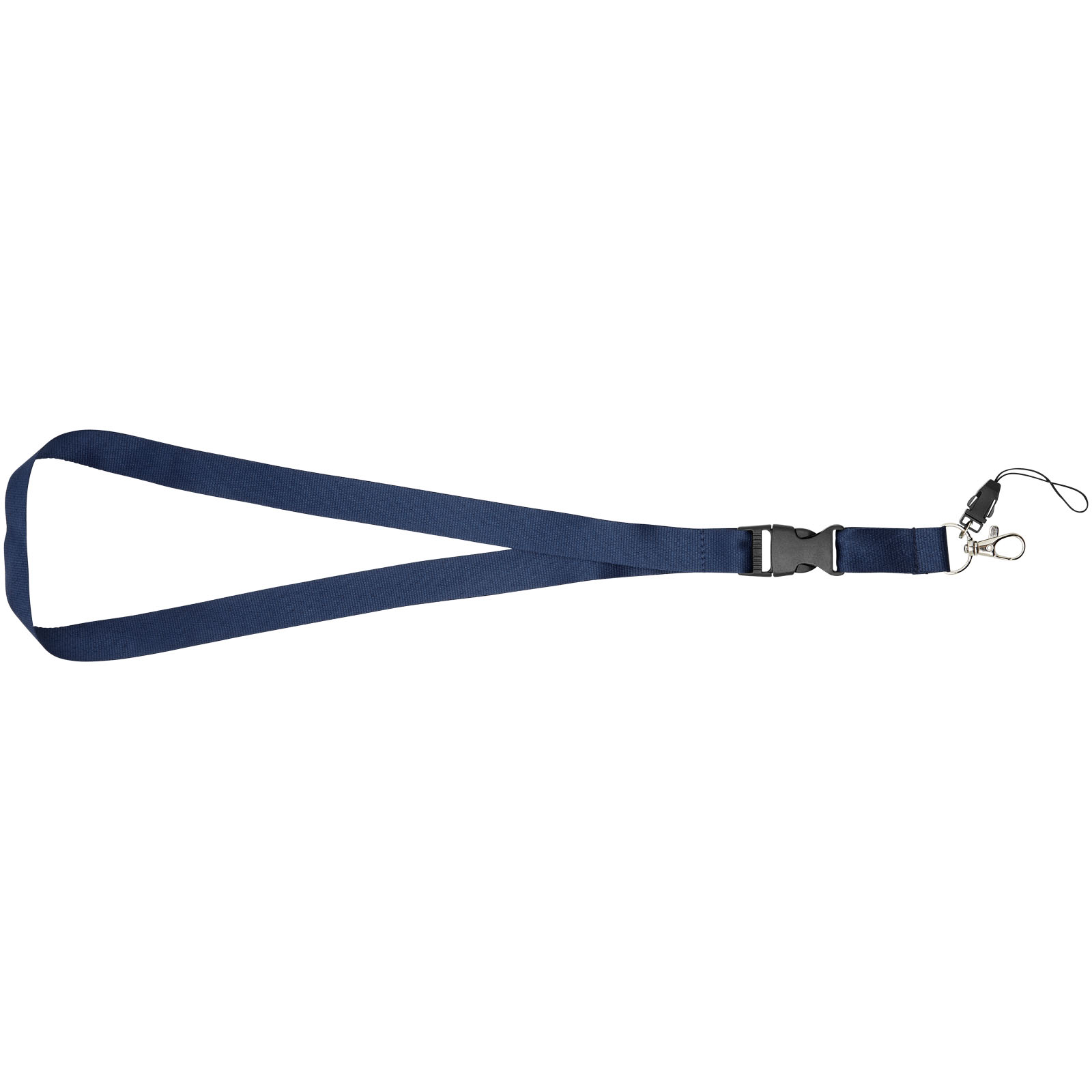 Lanyard con hebilla separable y enganche para móvil Sagan