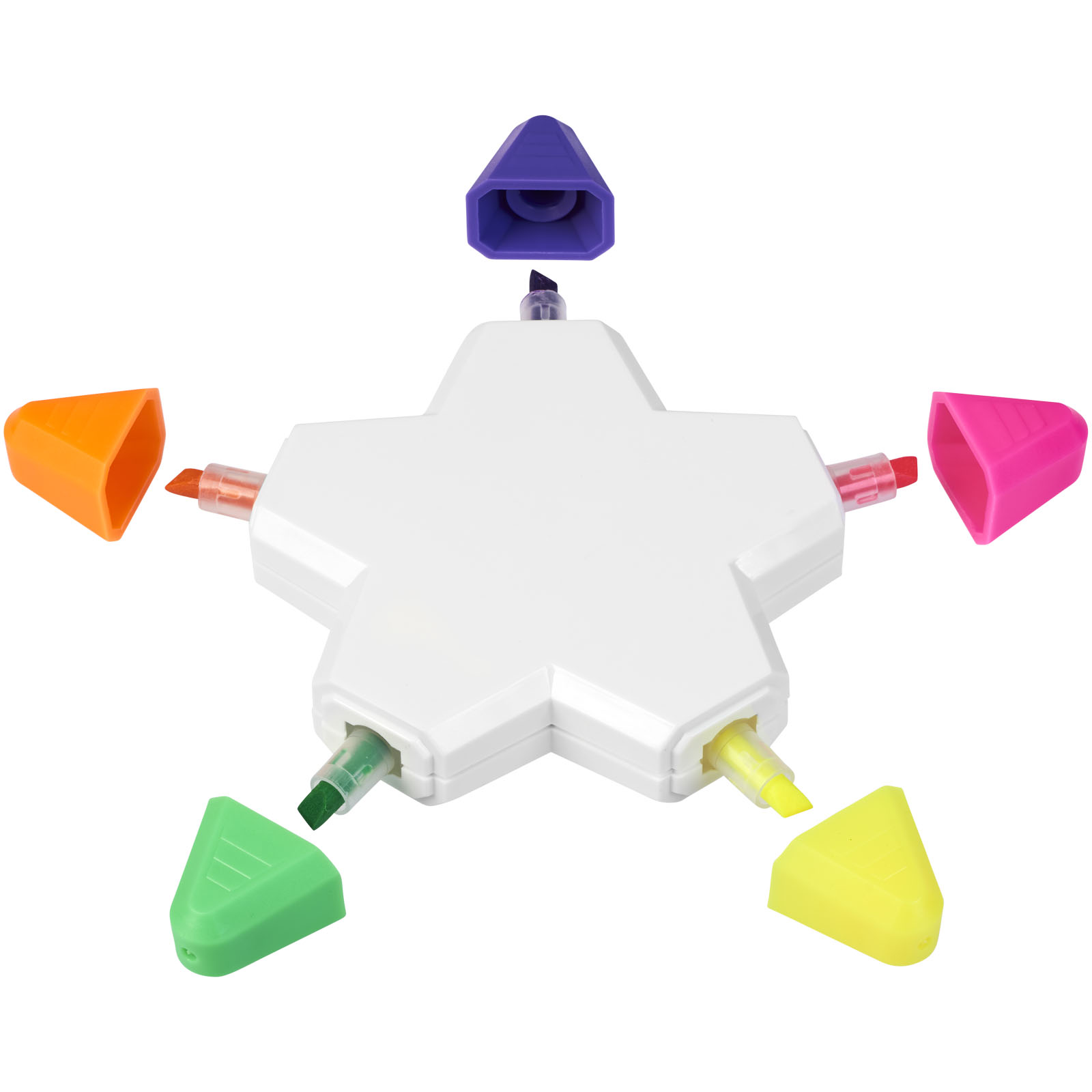 Marcador fluorescente estrella Solvig