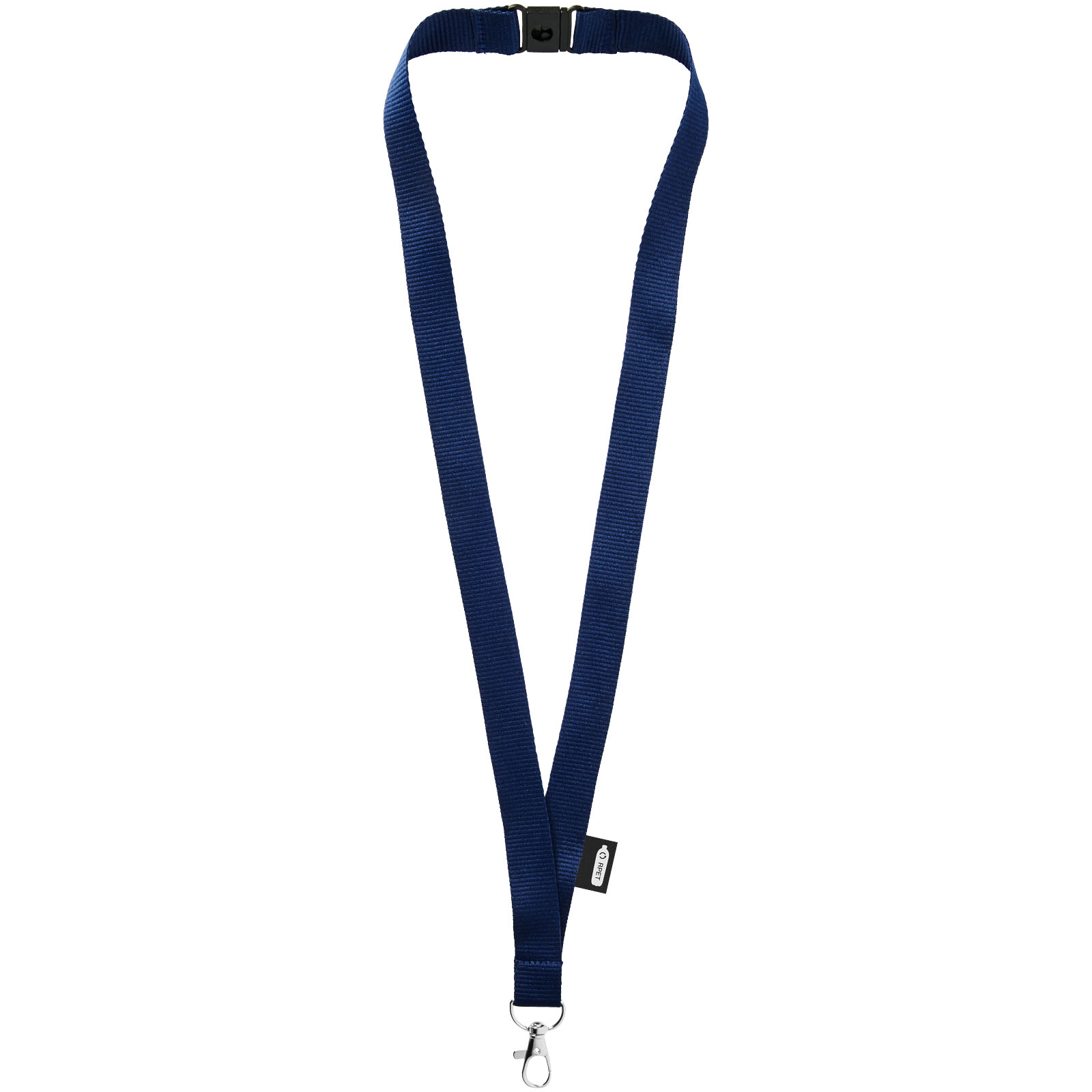 Lanyard de PET reciclado con cierre independiente Tom