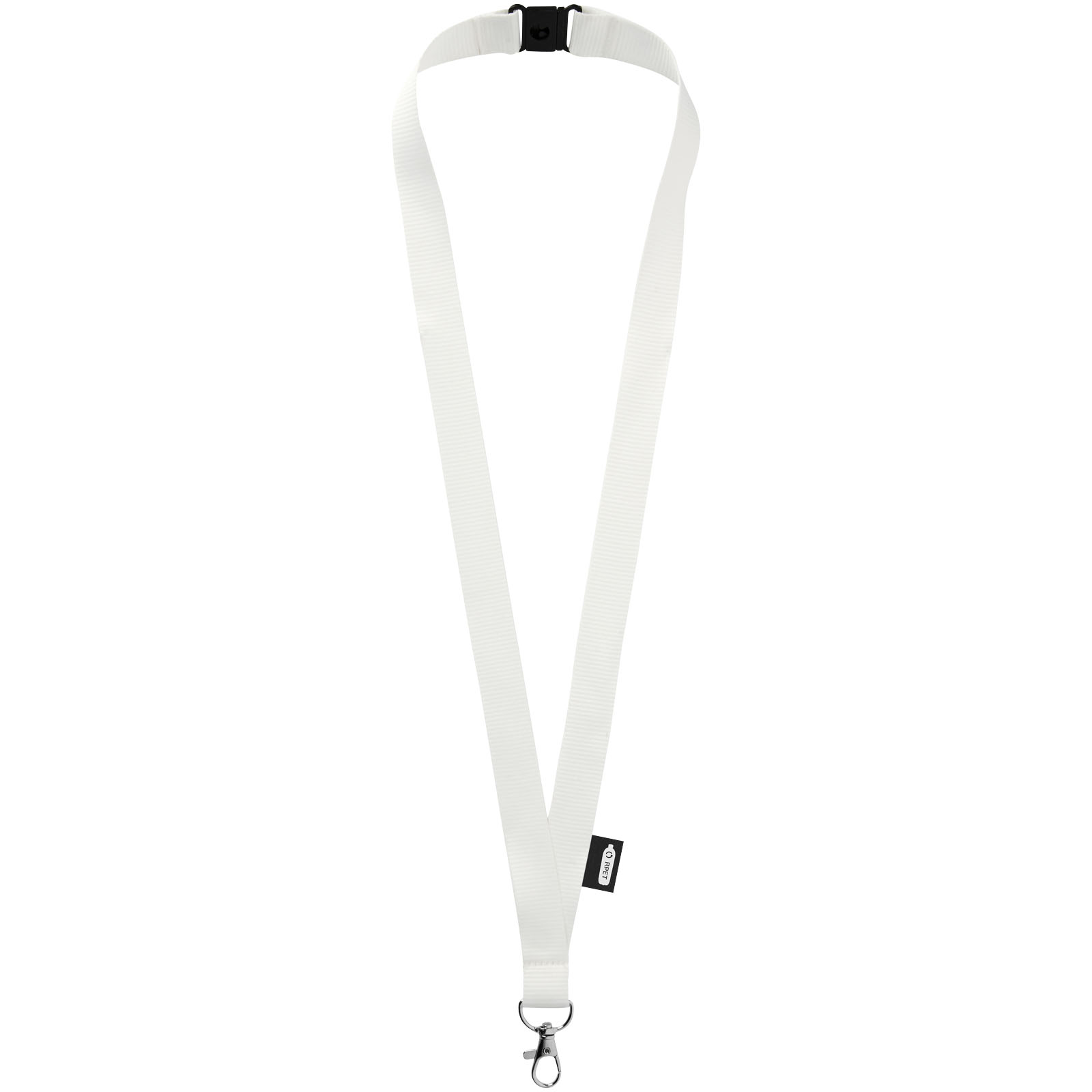 Lanyard de PET reciclado con cierre independiente Tom