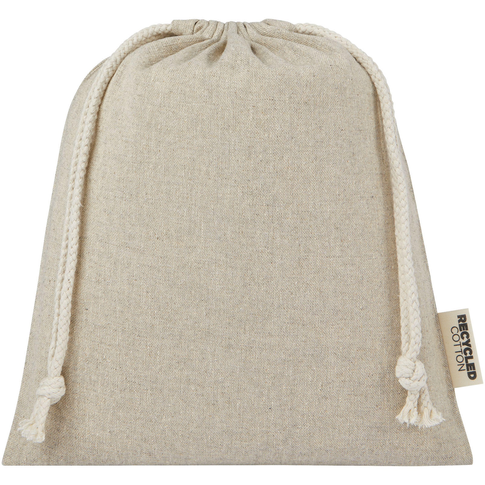 Bolsa de regalo mediana de 1,5 l de algodón reciclado GRS de 150 g/m² Pheebs