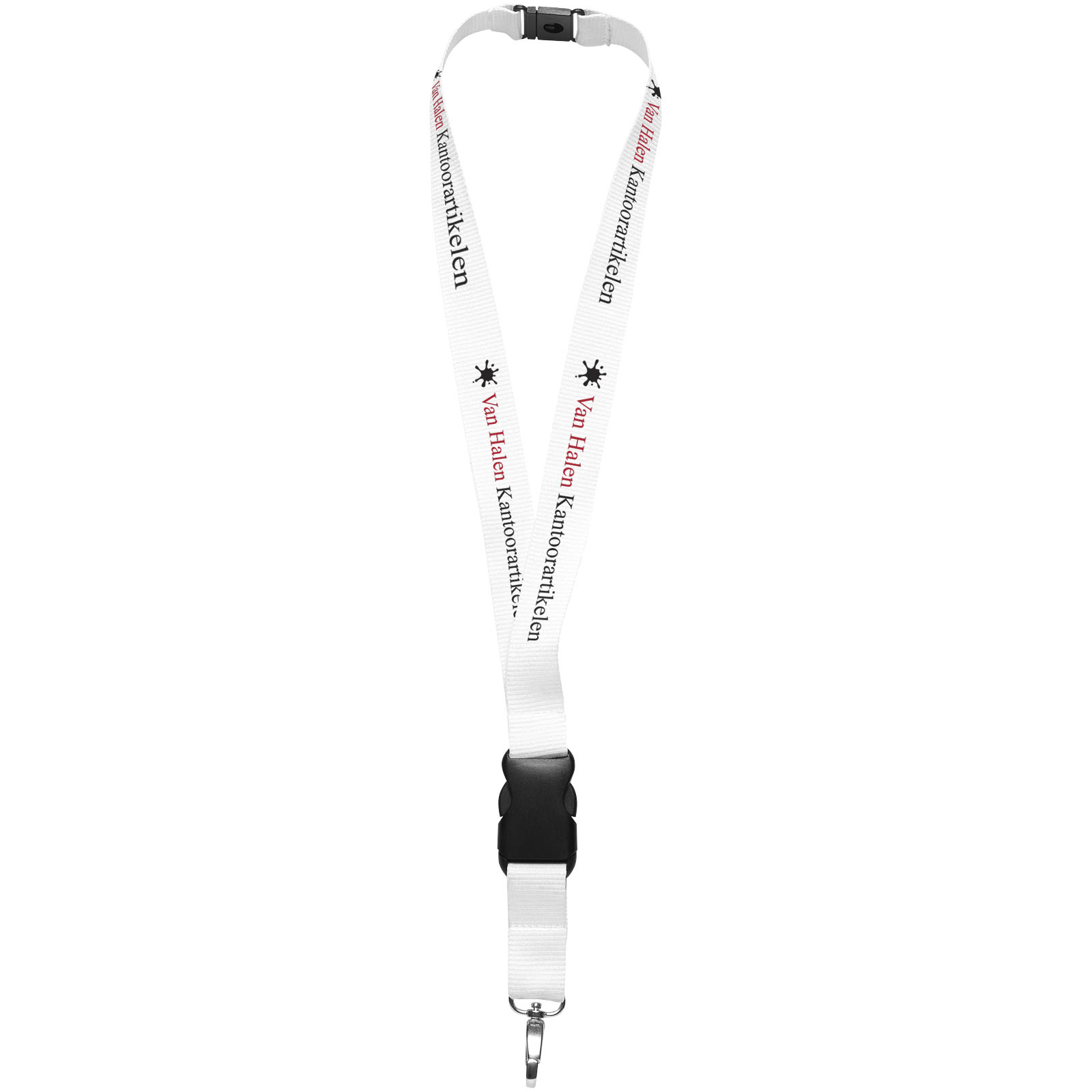 Lanyard con hebilla separable y clip de seguridad Yogi
