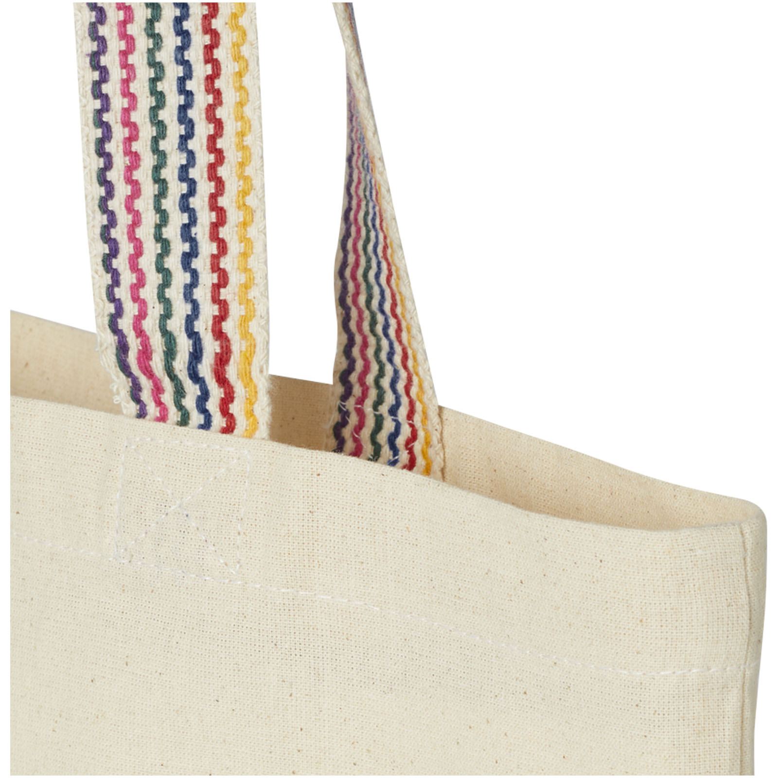 Bolsa Tote de algodón reciclado de 180 g/m² de 5 l Rainbow