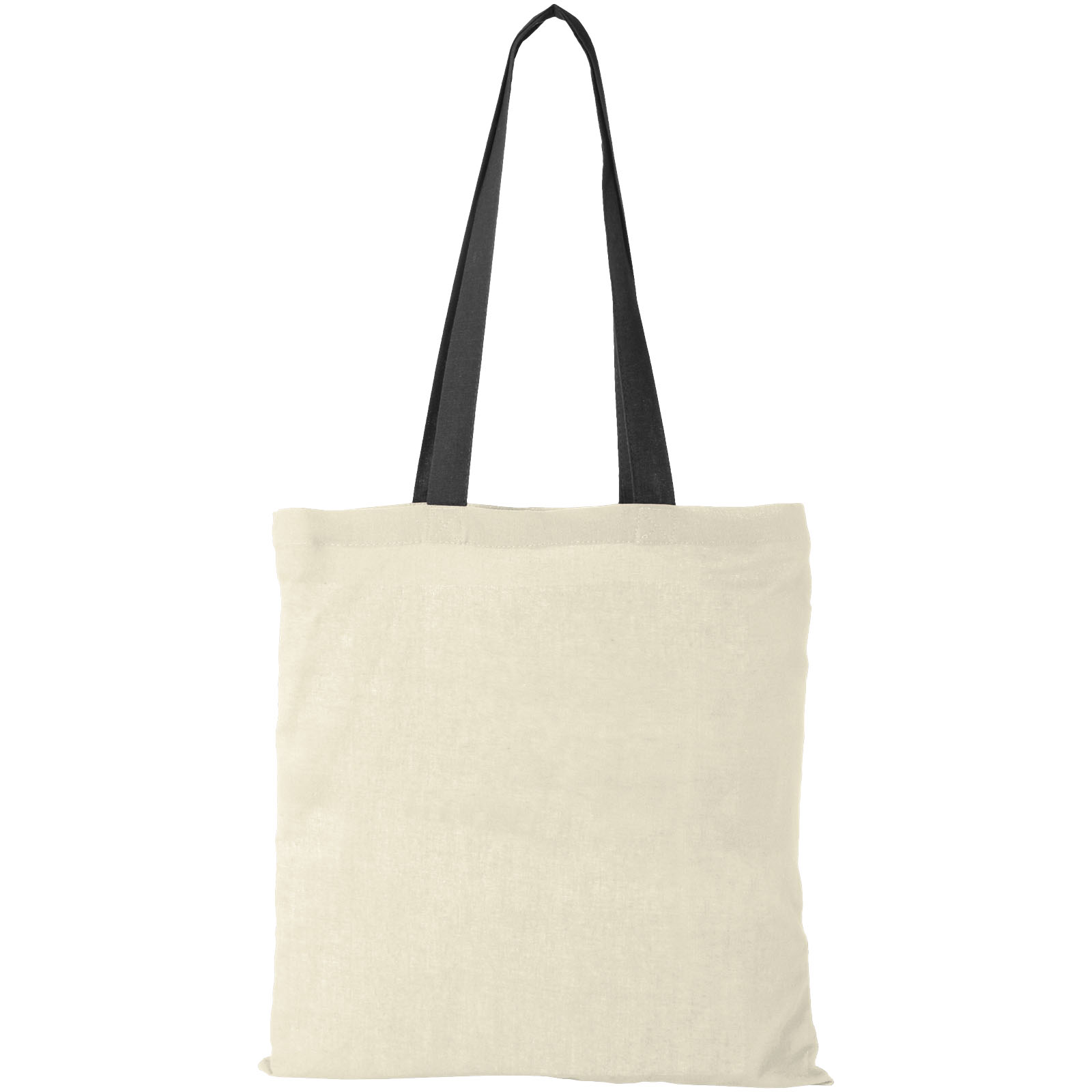 Bolsa Tote de algodón 100 g/m² con asas largas contrastadas Nevada