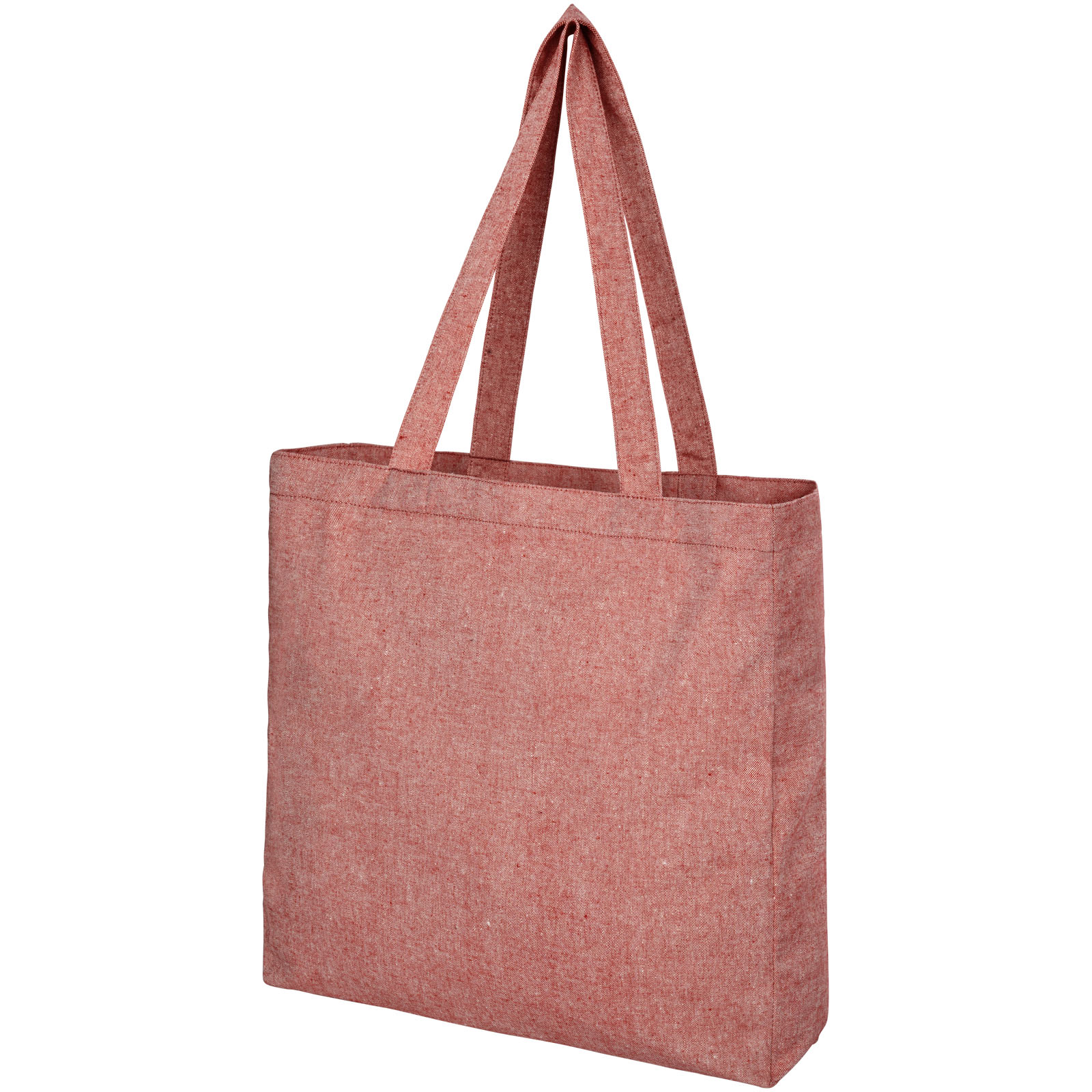 Bolsa Tote de algodón reciclado de 210 g/m² con refuerzos Pheebs
