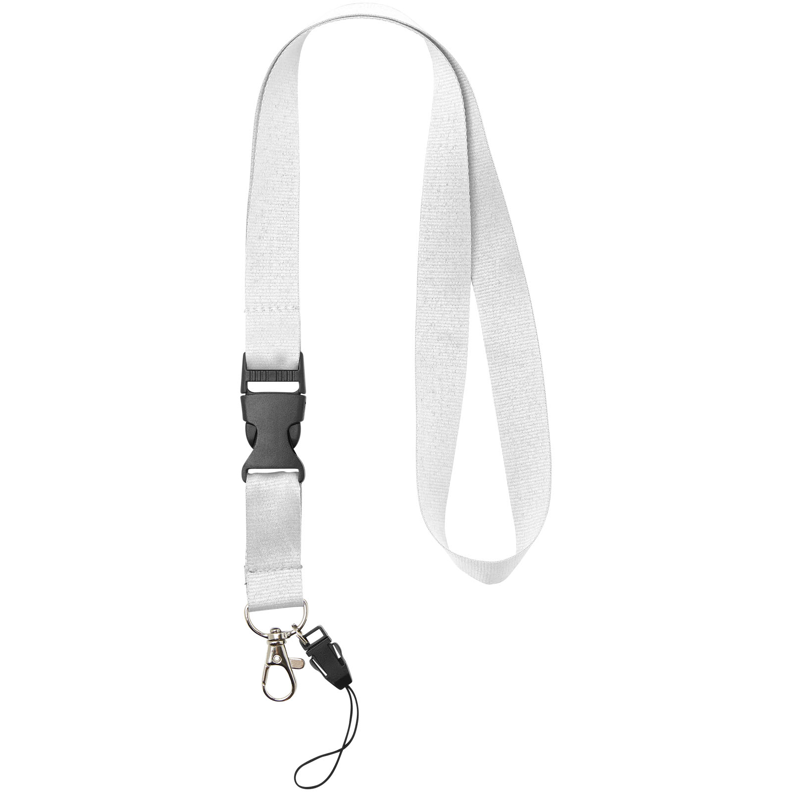 Lanyard con hebilla separable y enganche para móvil Sagan